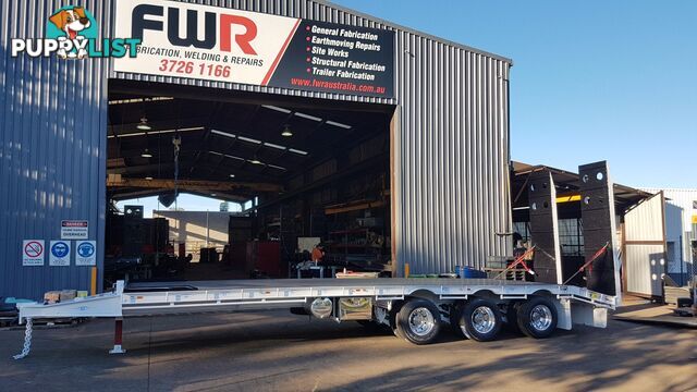 NEW 2024 FWR Tri Axle Tag Trailer