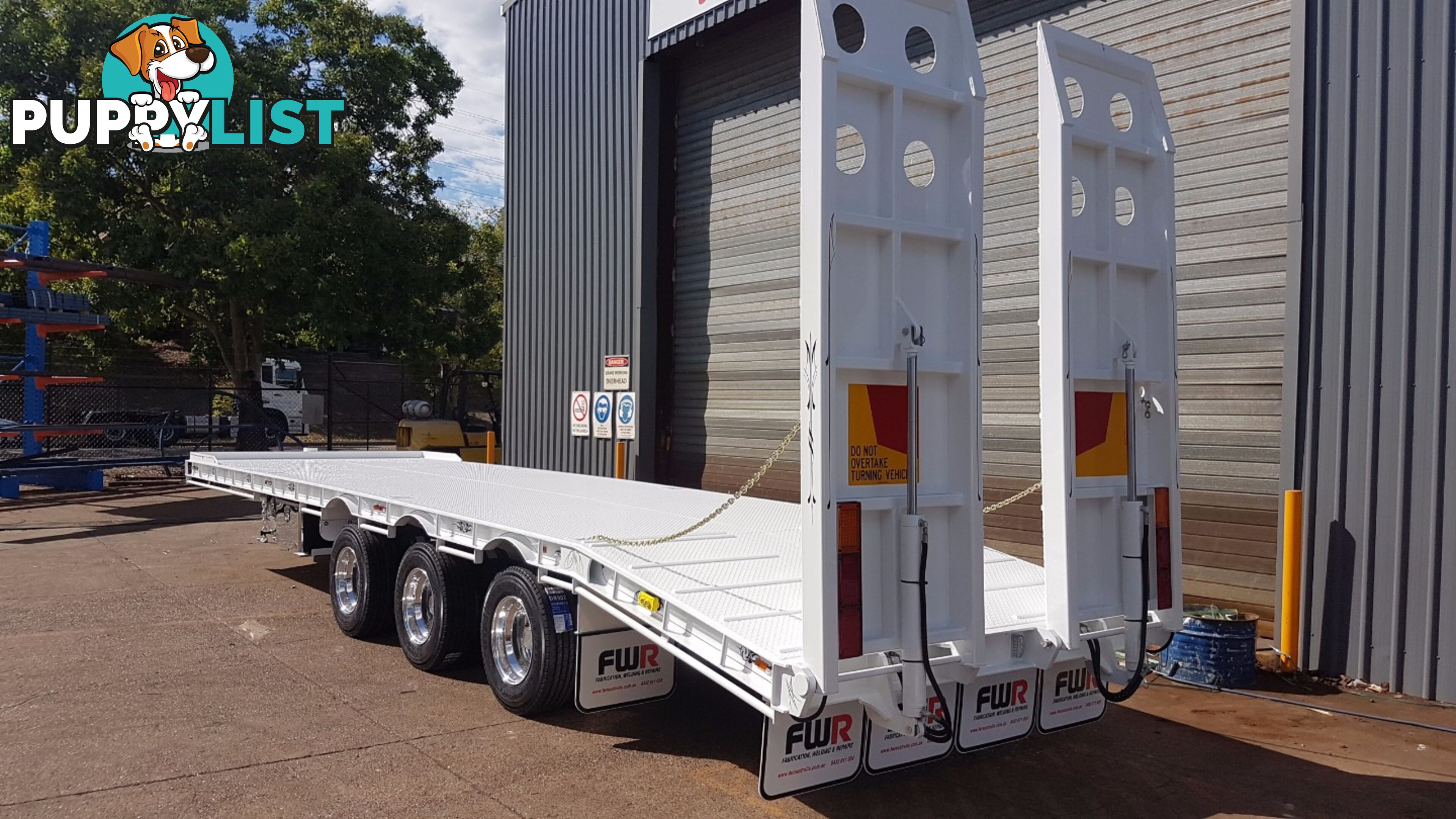 NEW 2024 FWR Tri Axle Tag Trailer