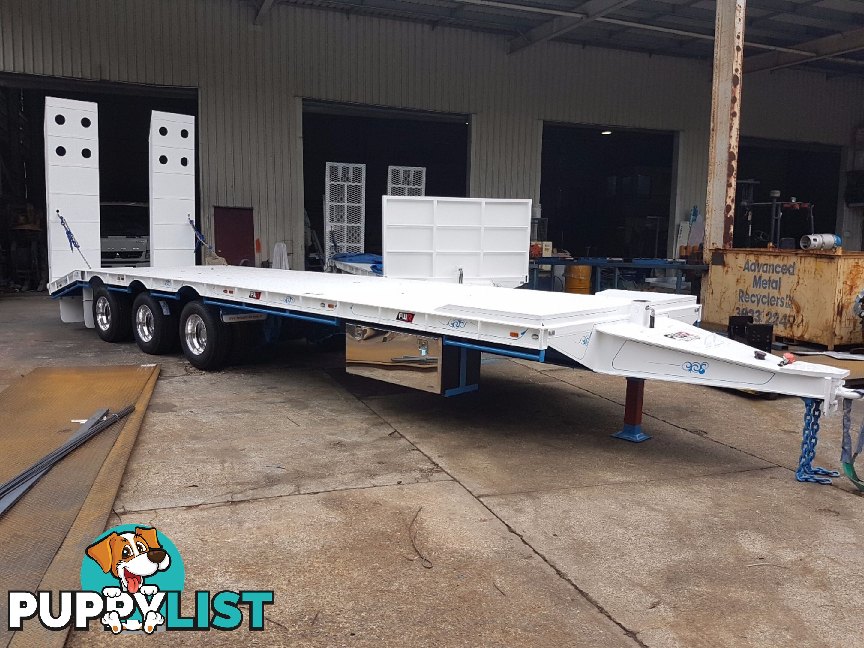 NEW 2024 FWR Tri Axle Tag Trailer