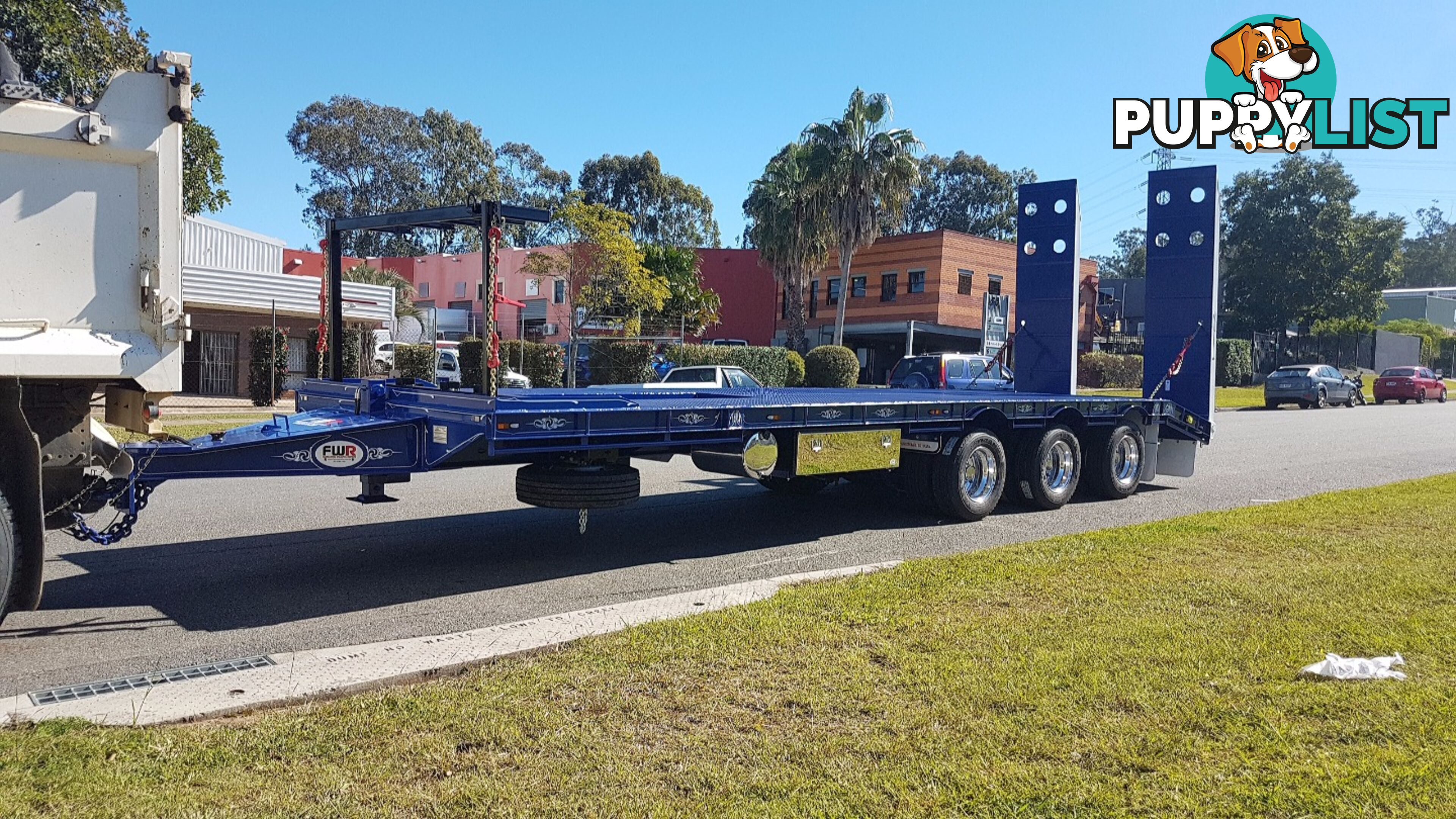 NEW 2024 FWR Tri Axle Tag Trailer