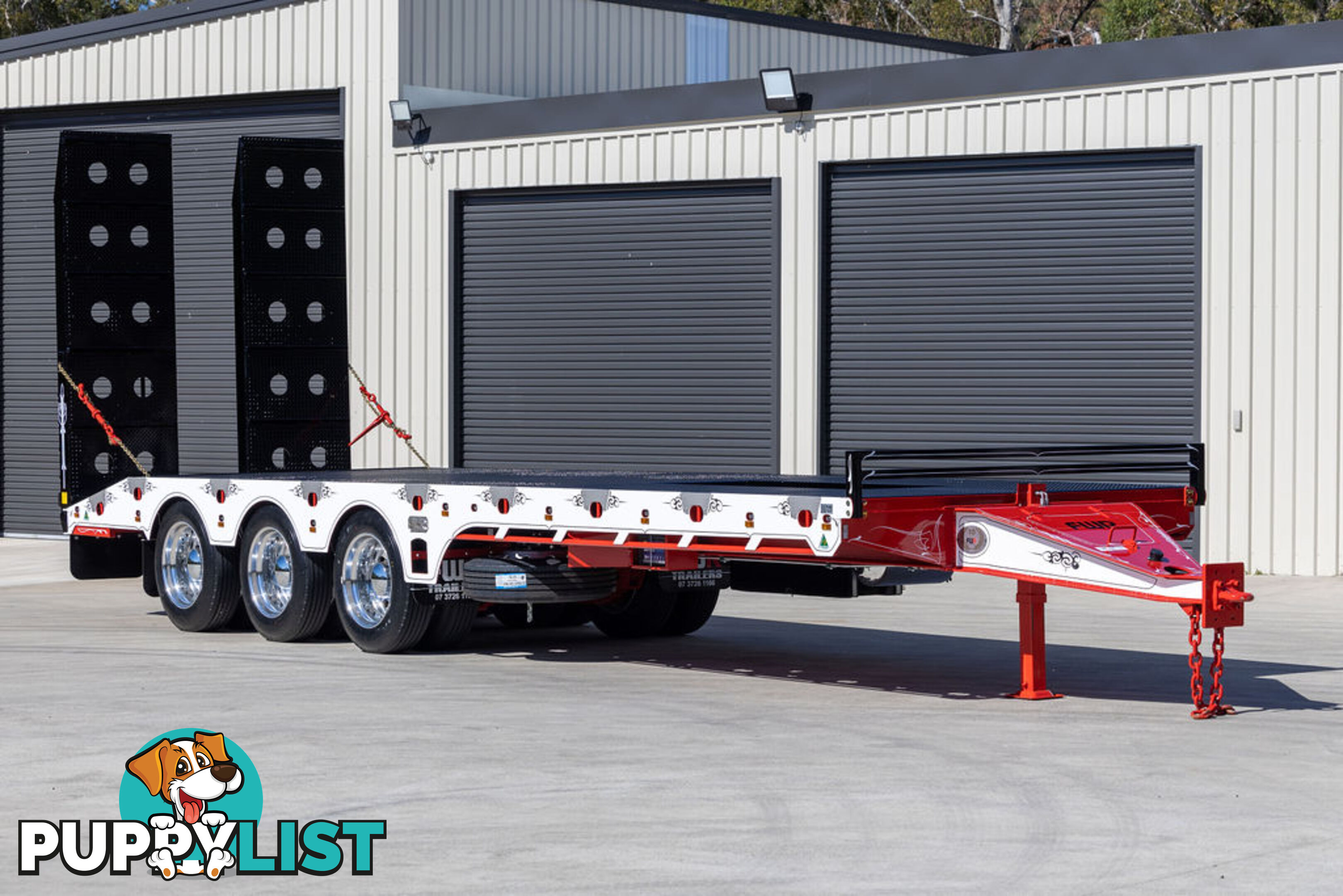 NEW 2024 FWR ELITE Tri Axle Tag Trailer