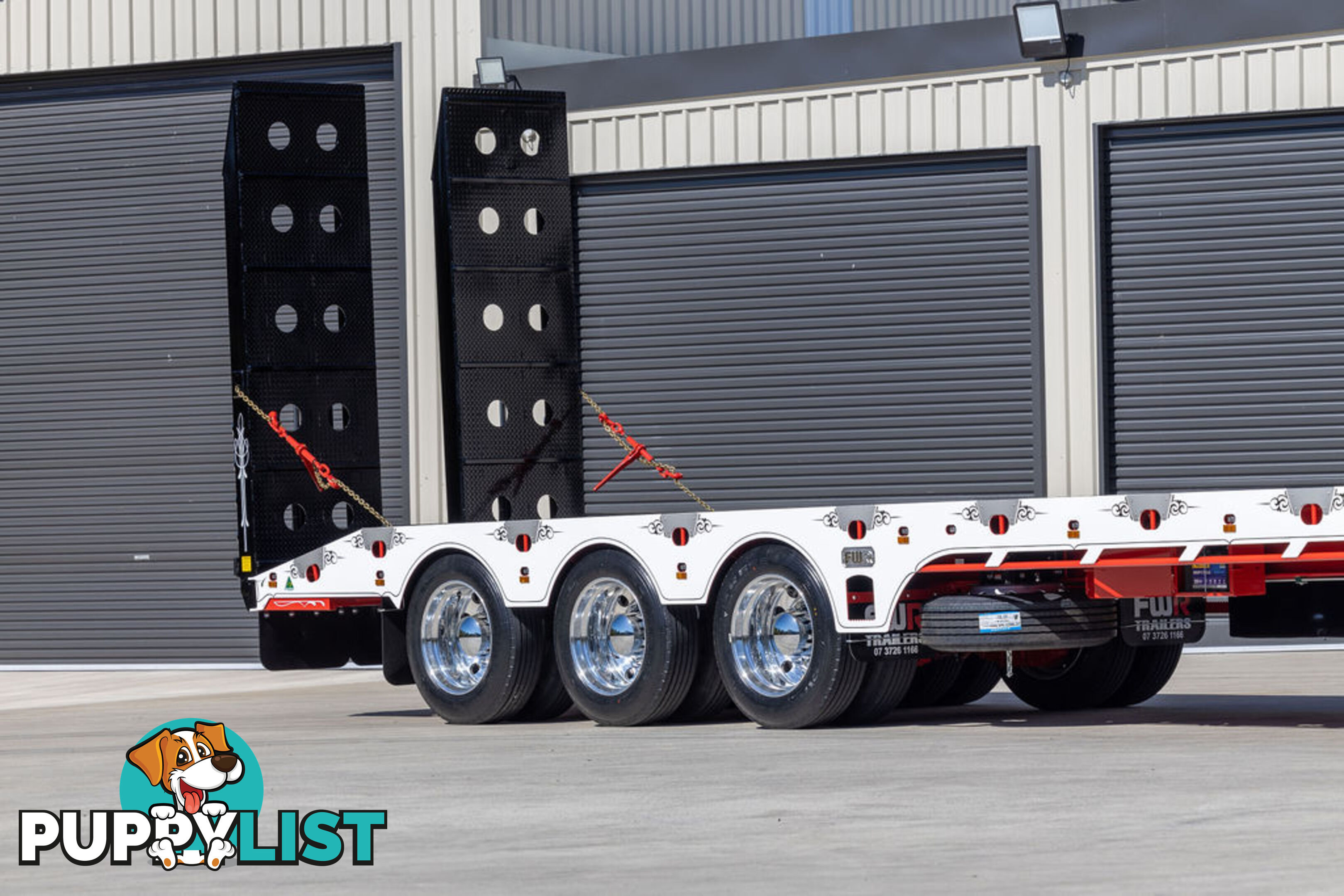 NEW 2024 FWR ELITE Tri Axle Tag Trailer