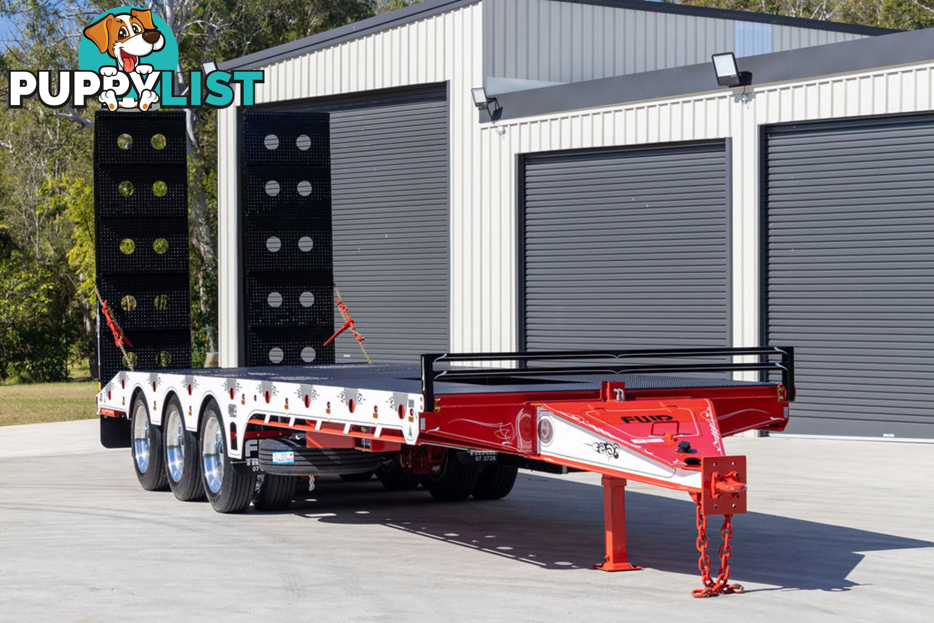 NEW 2024 FWR ELITE Tri Axle Tag Trailer