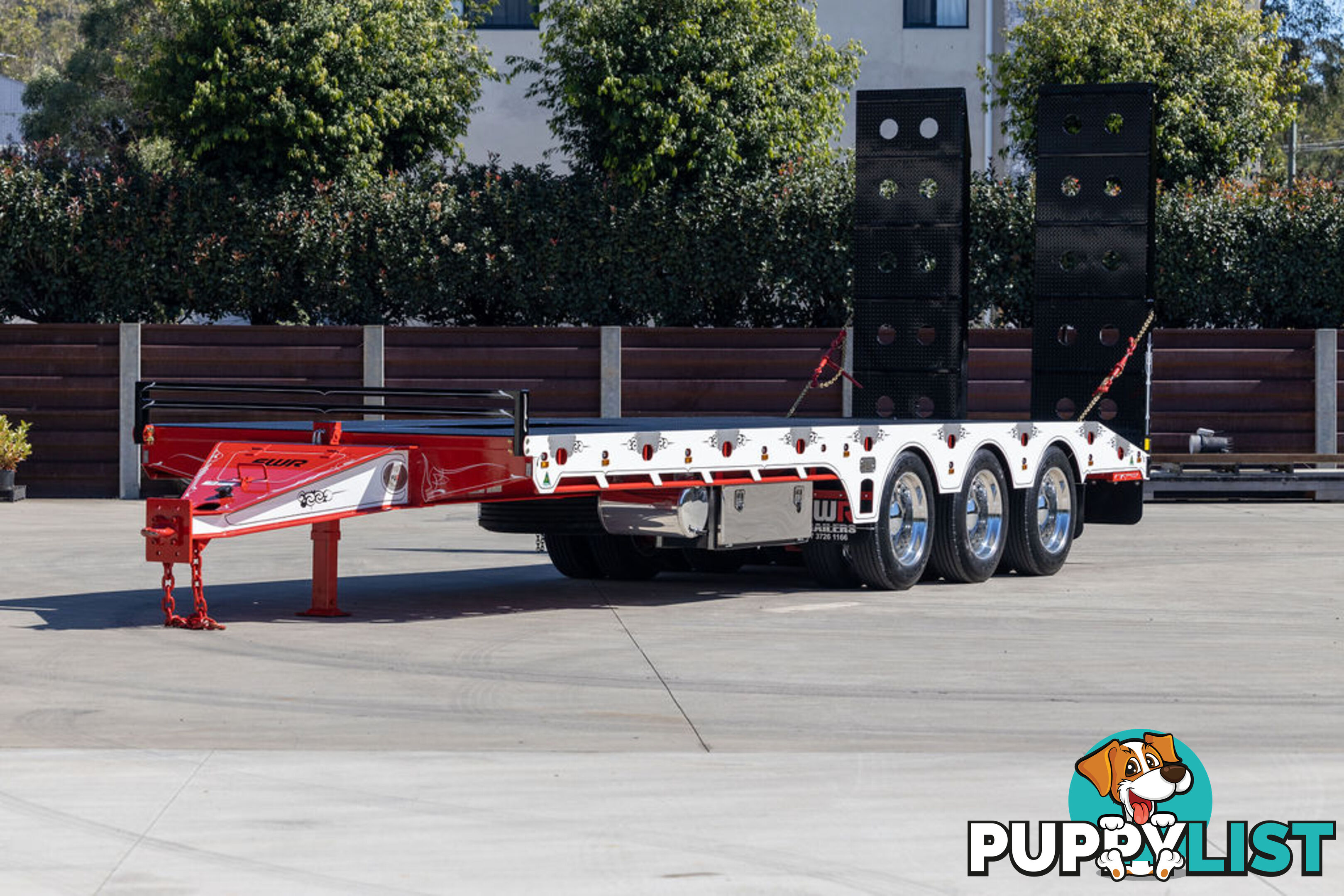 NEW 2024 FWR ELITE Tri Axle Tag Trailer