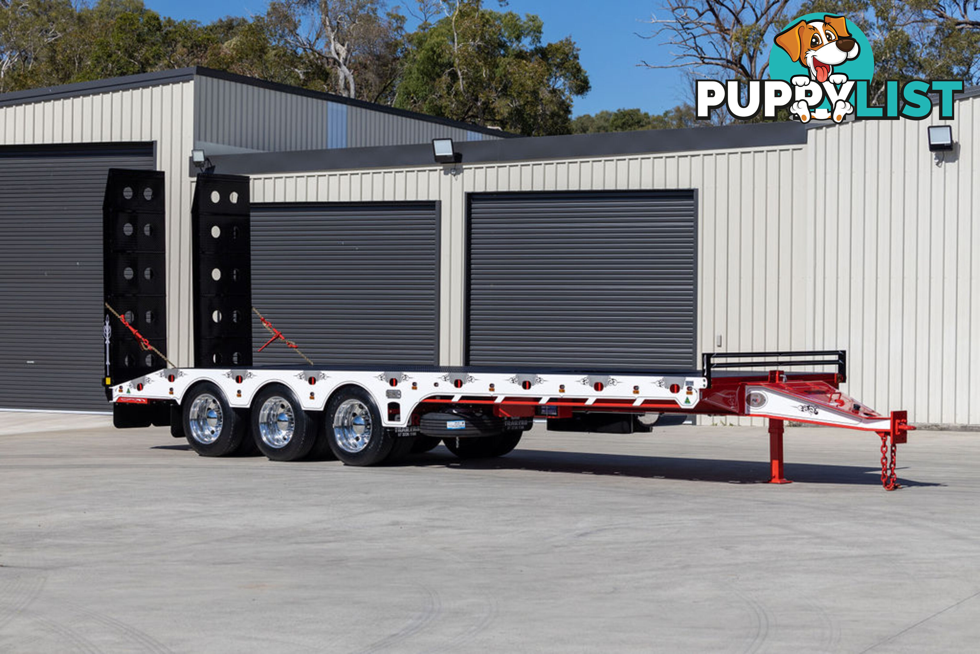 NEW 2024 FWR ELITE Tri Axle Tag Trailer