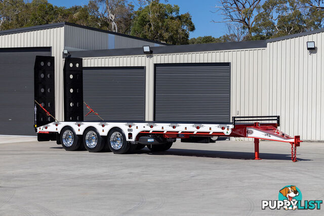 NEW 2024 FWR ELITE Tri Axle Tag Trailer