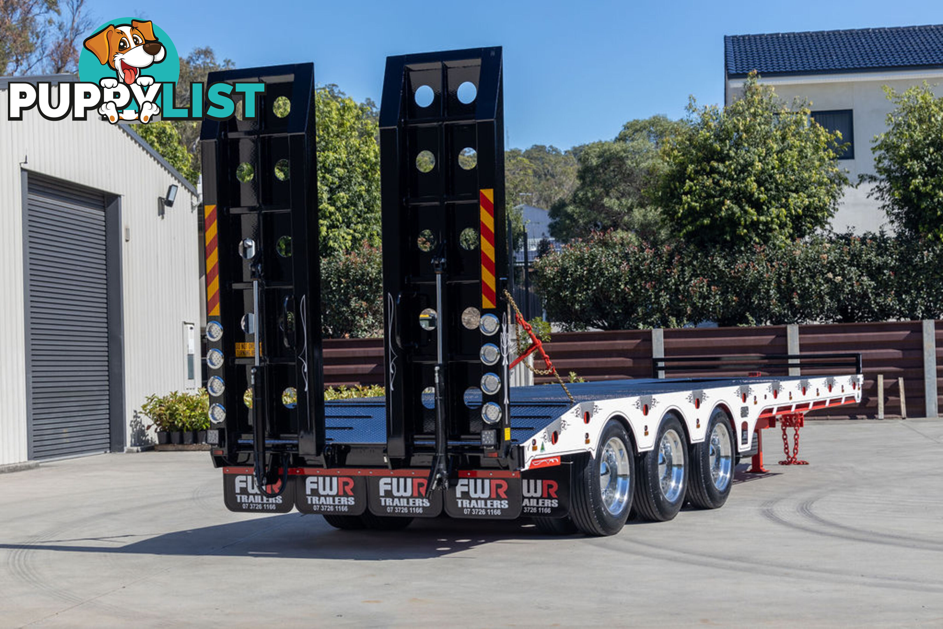 NEW 2024 FWR ELITE Tri Axle Tag Trailer