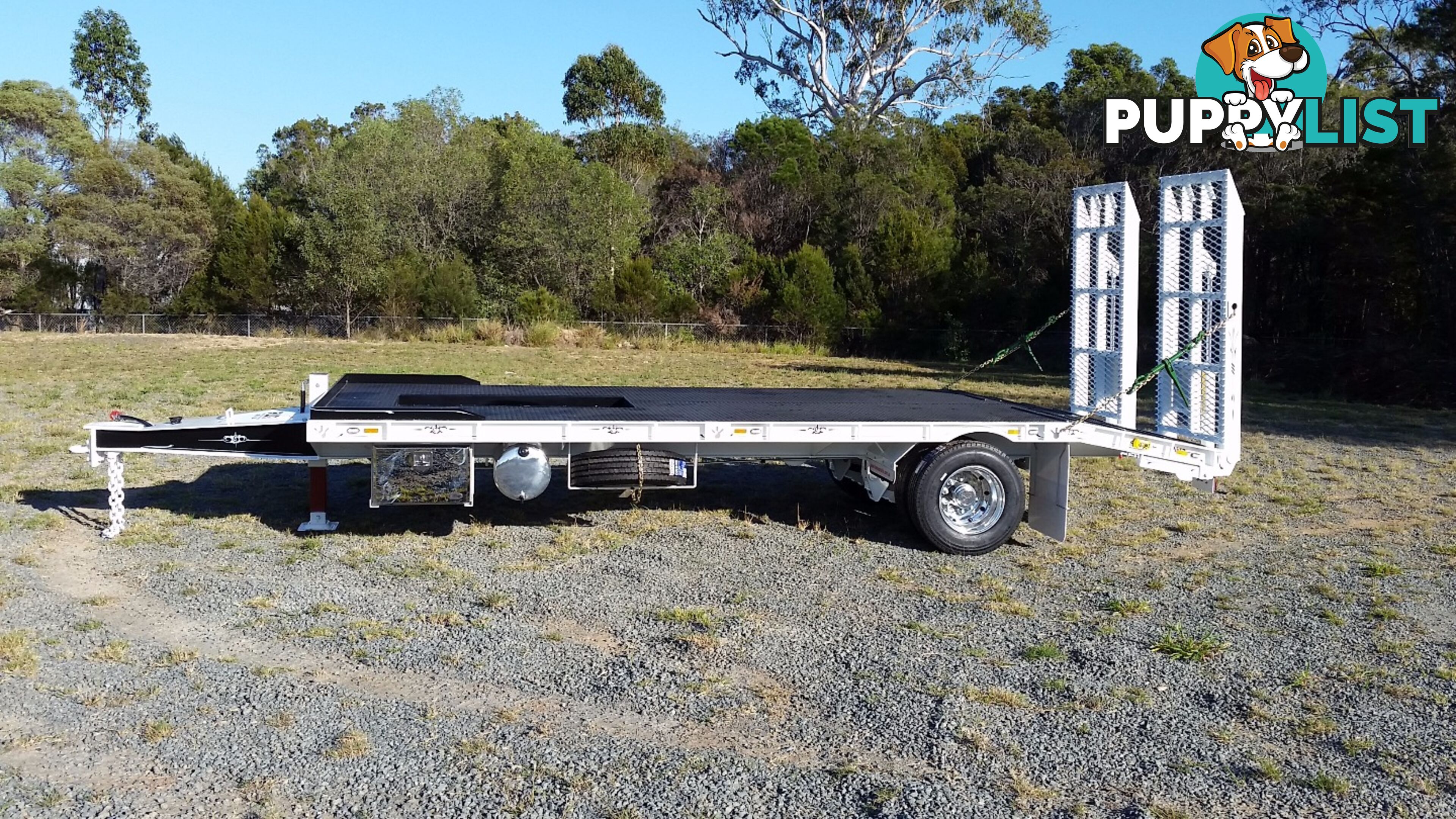 NEW 2024 FWR Single Axle Tag Trailer - All Hydraulic