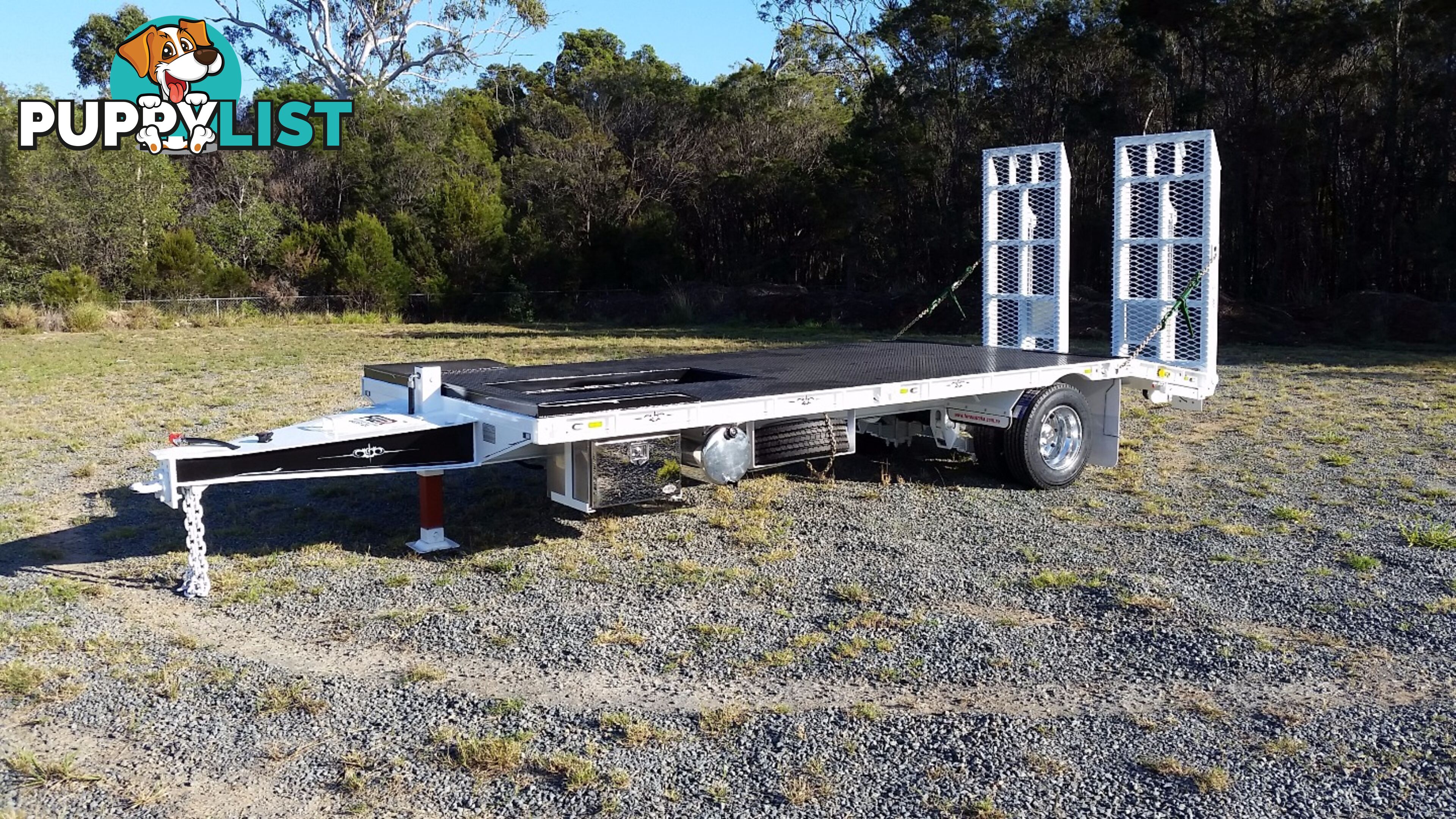 NEW 2024 FWR Single Axle Tag Trailer - All Hydraulic