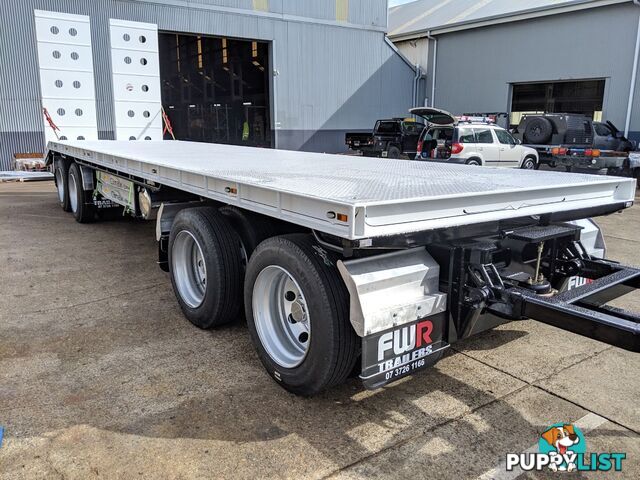 NEW 2024 FWR 4 Axle Dog Trailer, FD4