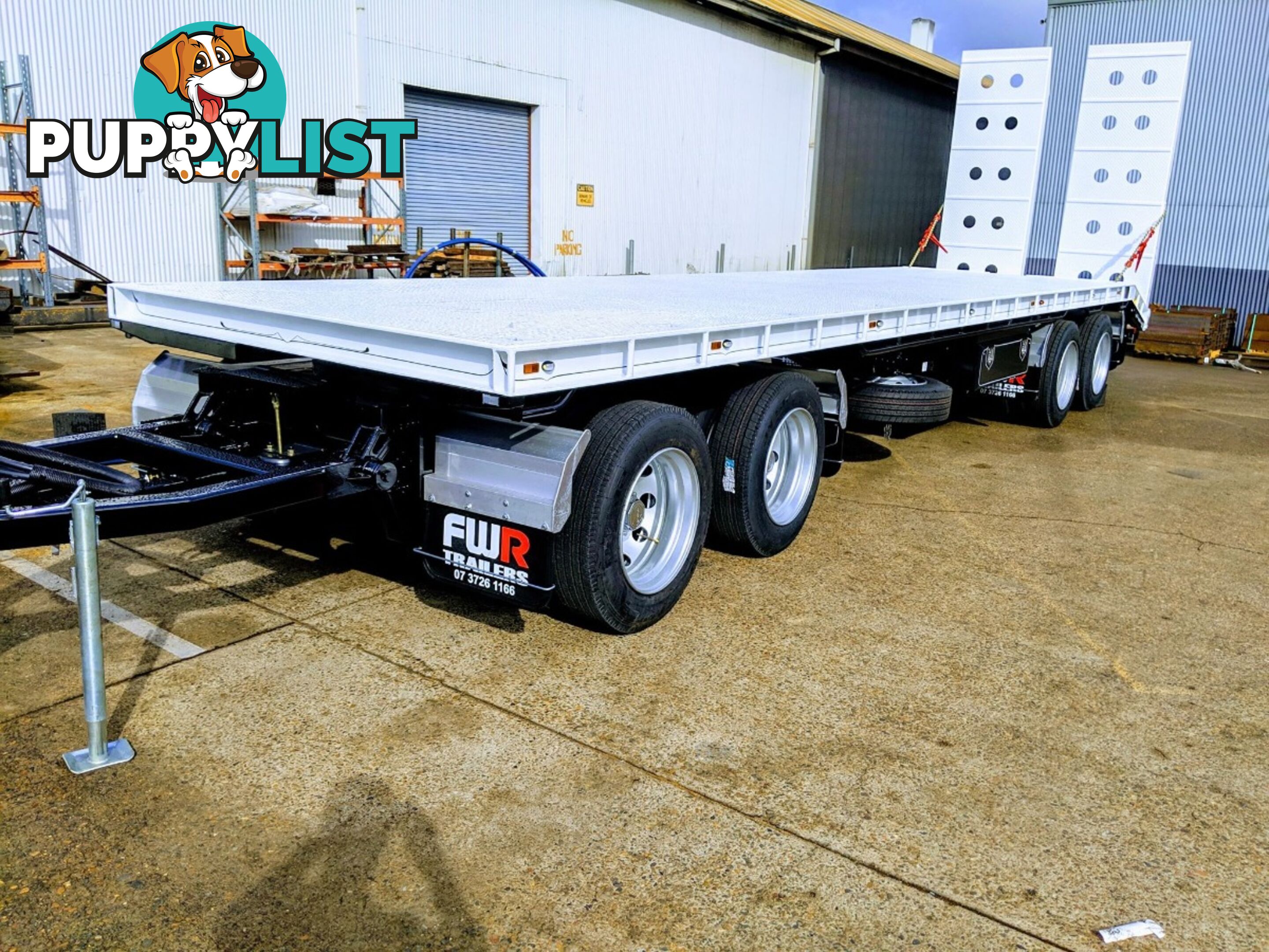 NEW 2024 FWR 4 Axle Dog Trailer, FD4