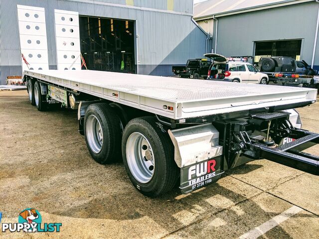 NEW 2024 FWR 4 Axle Dog Trailer, FD4