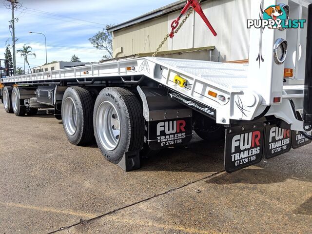 NEW 2024 FWR 4 Axle Dog Trailer, FD4