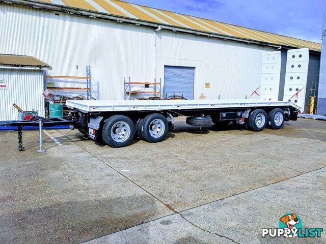 NEW 2024 FWR 4 Axle Dog Trailer, FD4