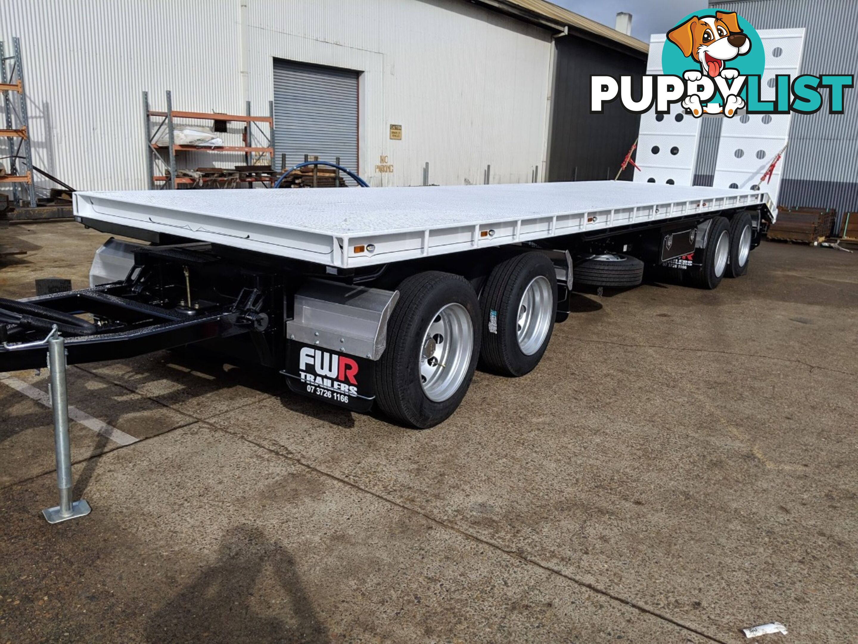 NEW 2024 FWR 4 Axle Dog Trailer, FD4