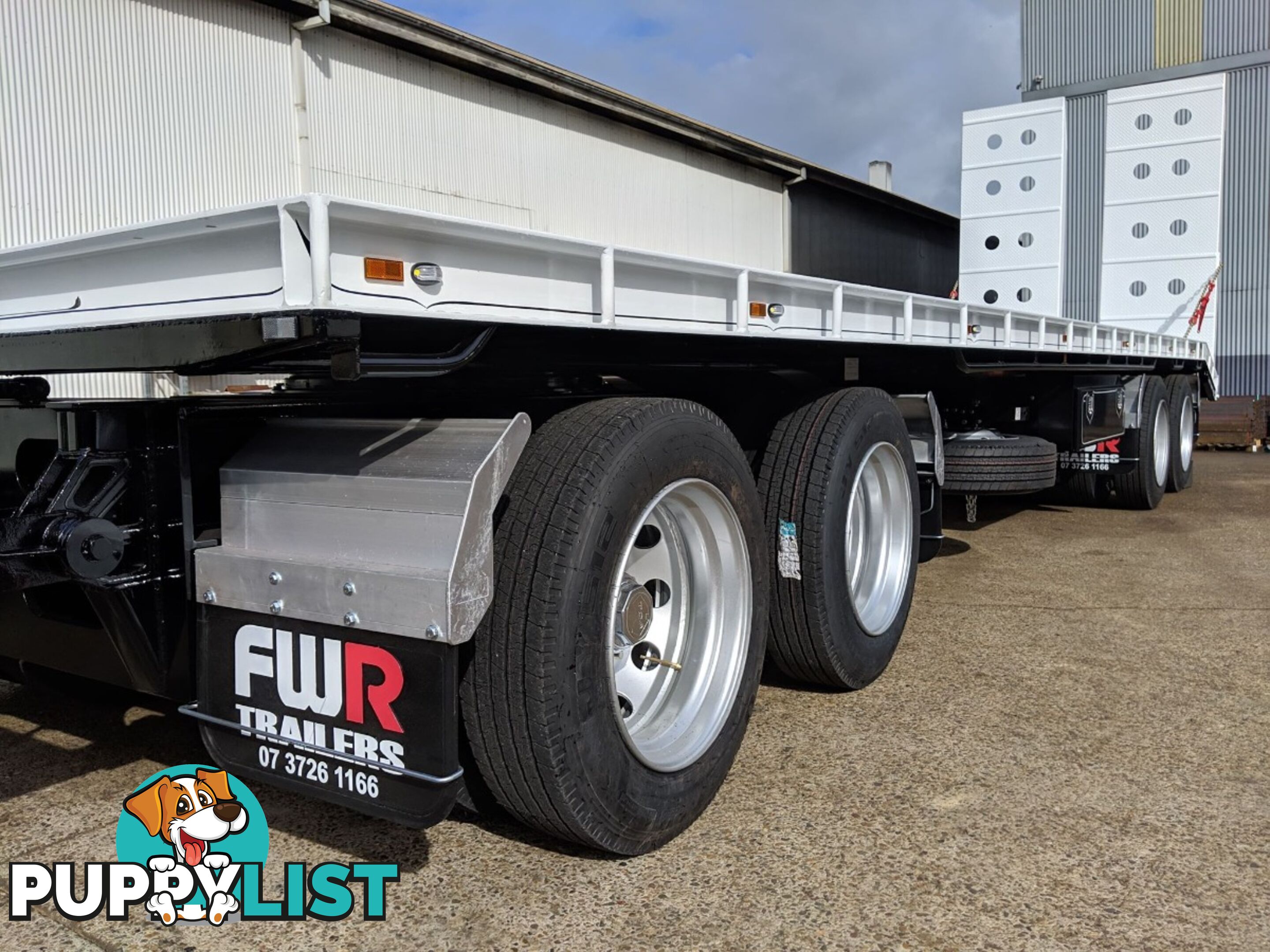 NEW 2024 FWR 4 Axle Dog Trailer, FD4