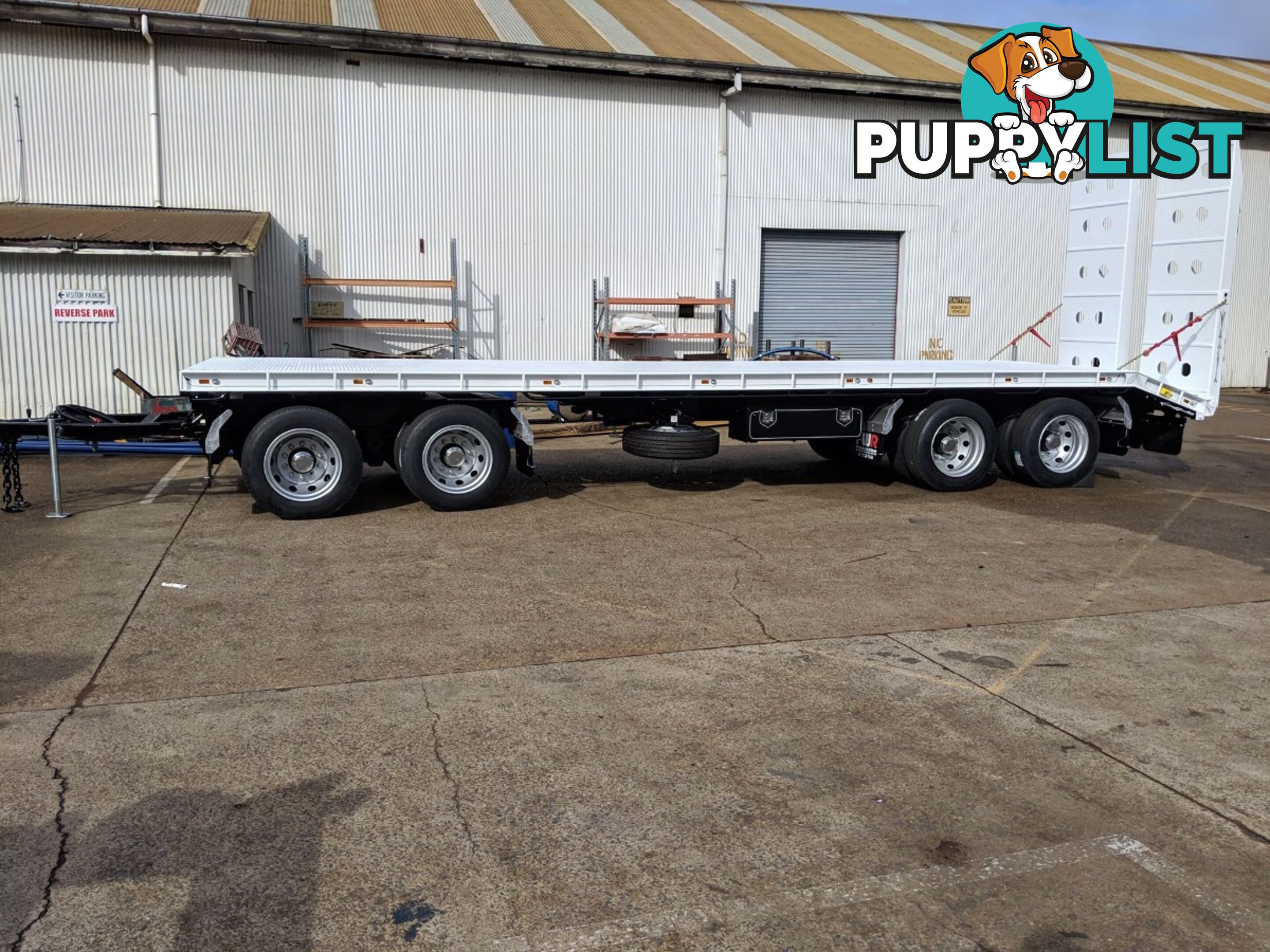 NEW 2024 FWR 4 Axle Dog Trailer, FD4