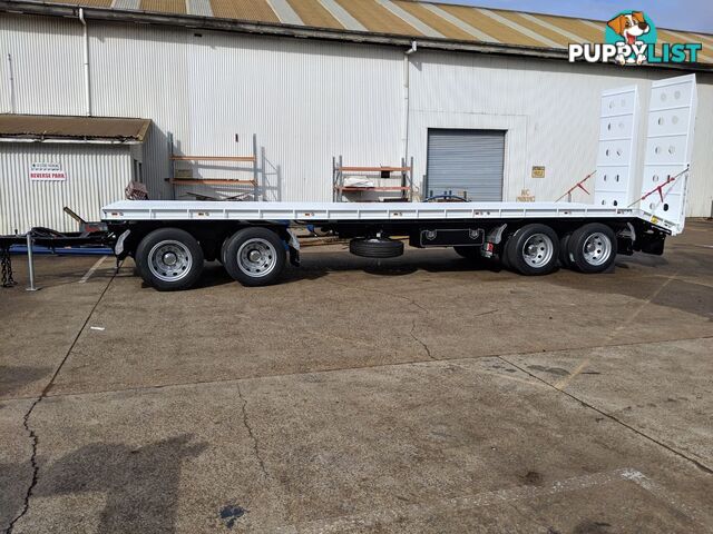 NEW 2024 FWR 4 Axle Dog Trailer, FD4