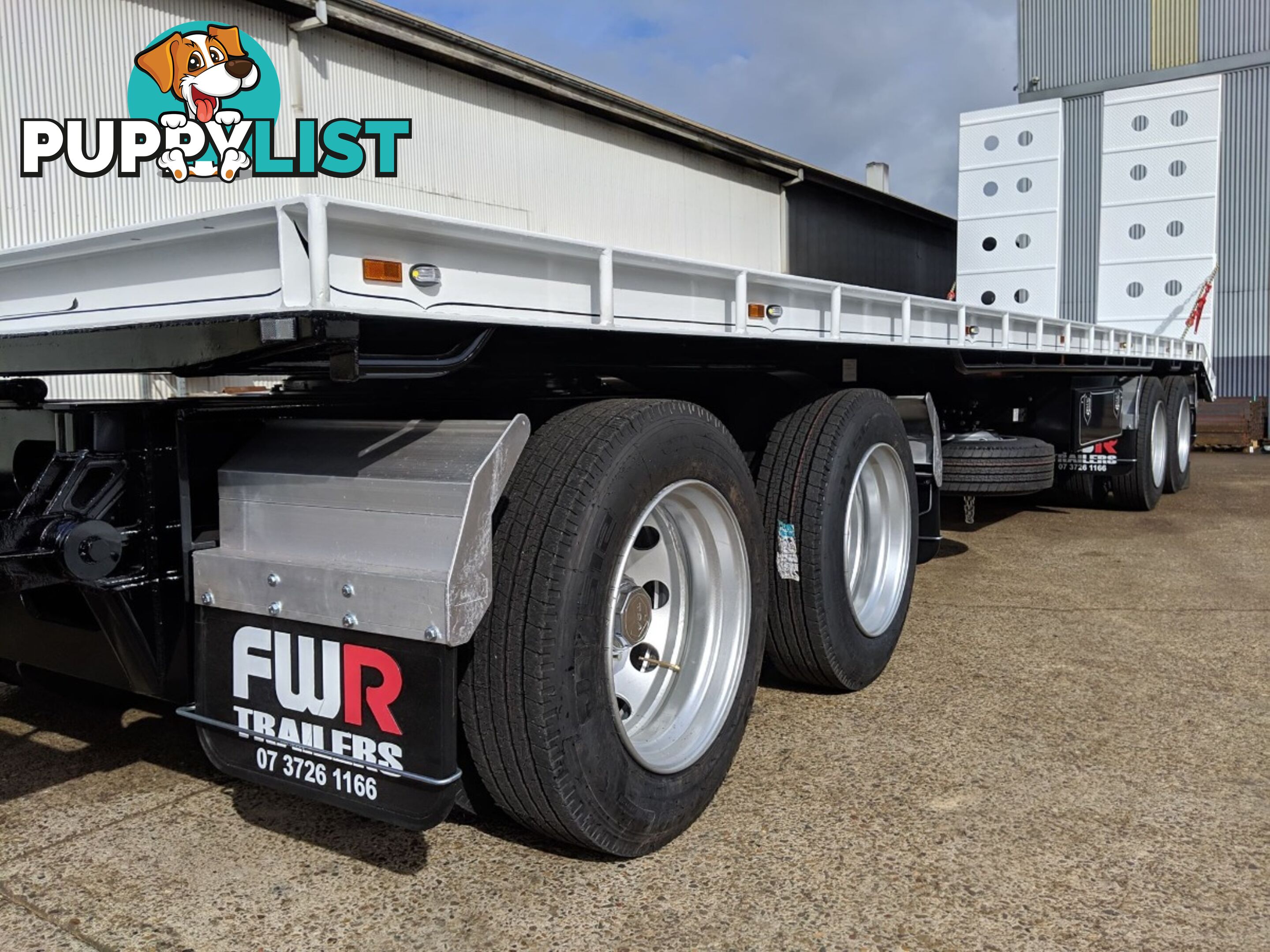 NEW 2024 FWR 4 Axle Dog Trailer, FD4