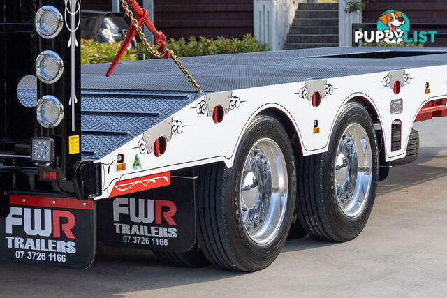 NEW 2024 FWR ELITE Tandem Axle Tag Trailer 