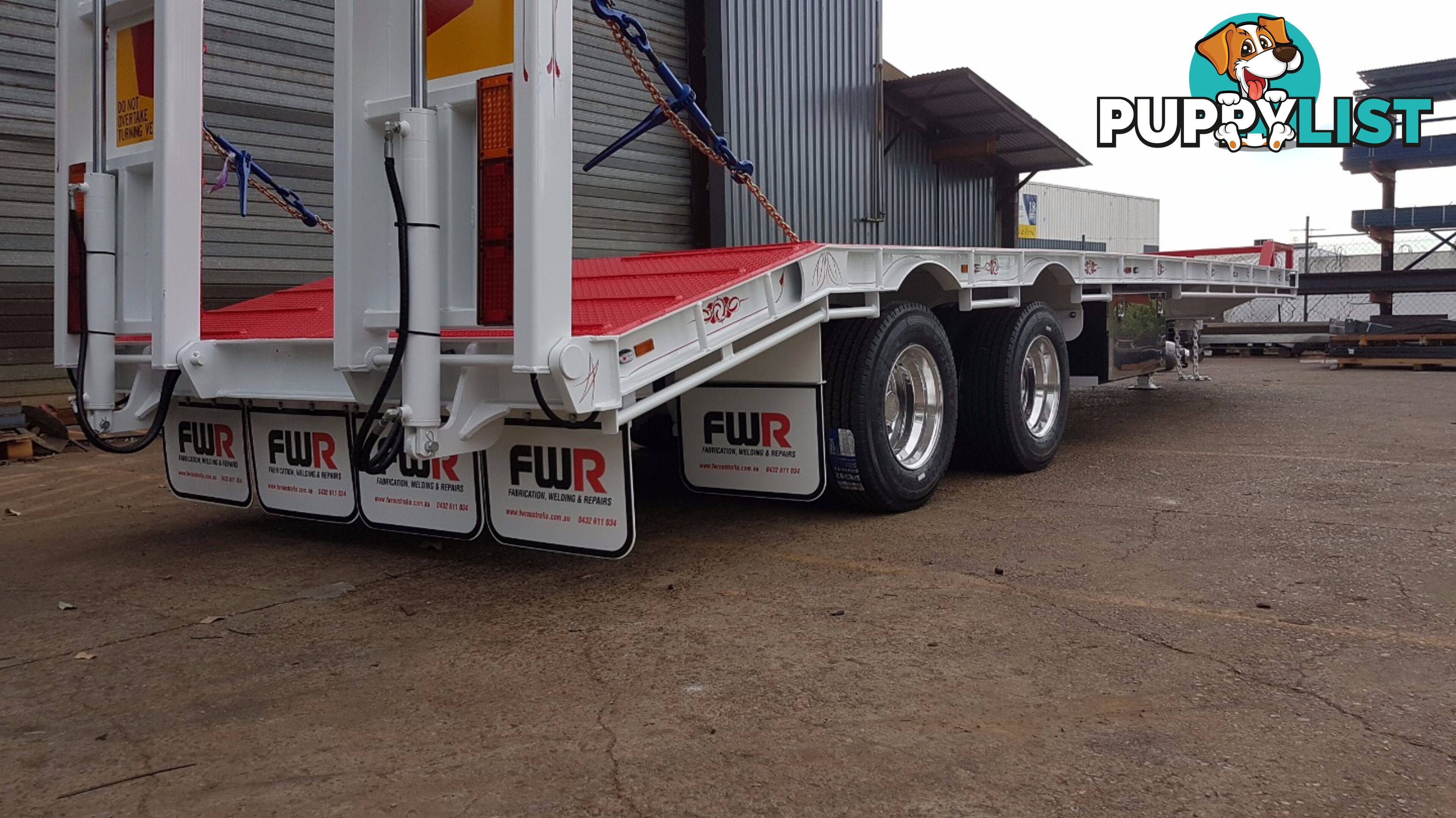 NEW 2024 FWR Tandem Axle Tag Trailer