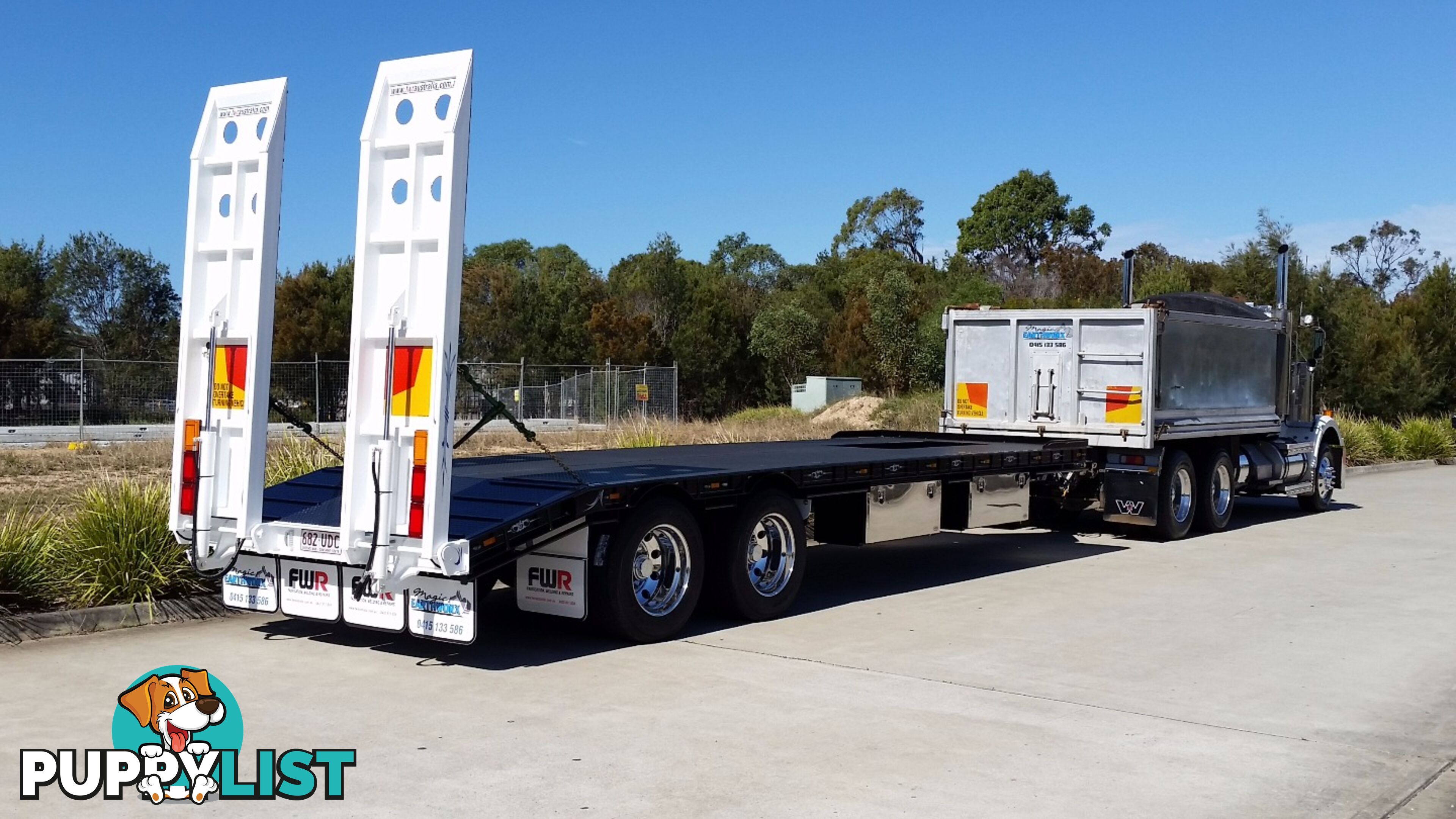 NEW 2024 FWR Tandem Axle Tag Trailer