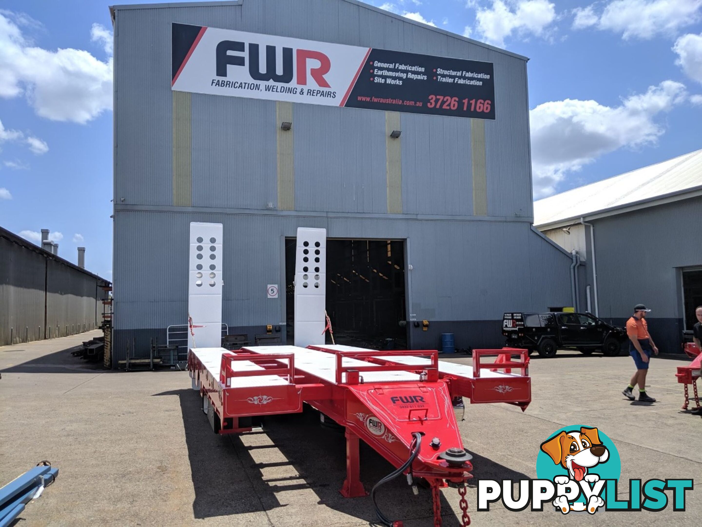 NEW 2024 FWR ELITE Tri Axle Tag Trailer - Widener