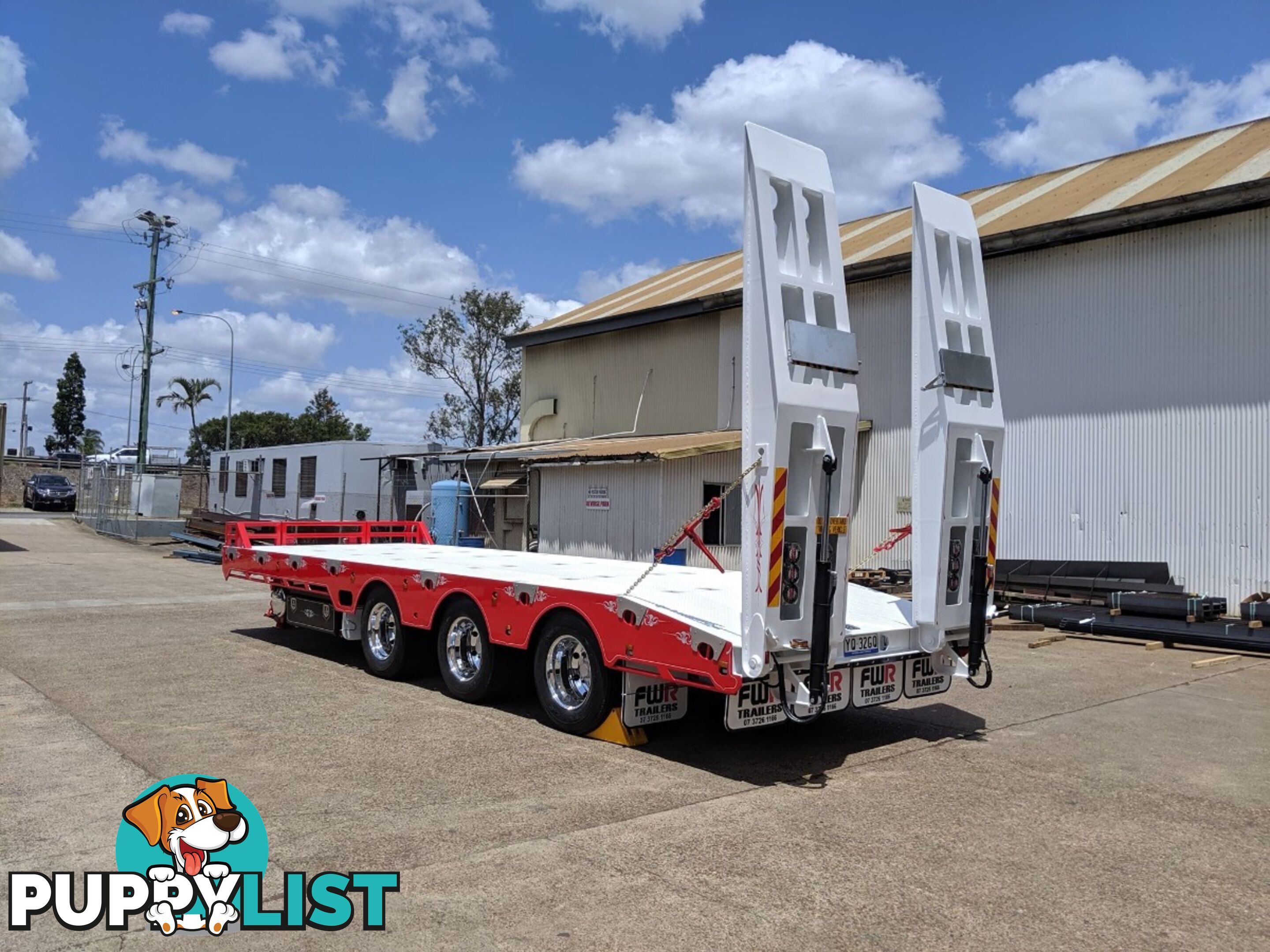 NEW 2024 FWR ELITE Tri Axle Tag Trailer - Widener