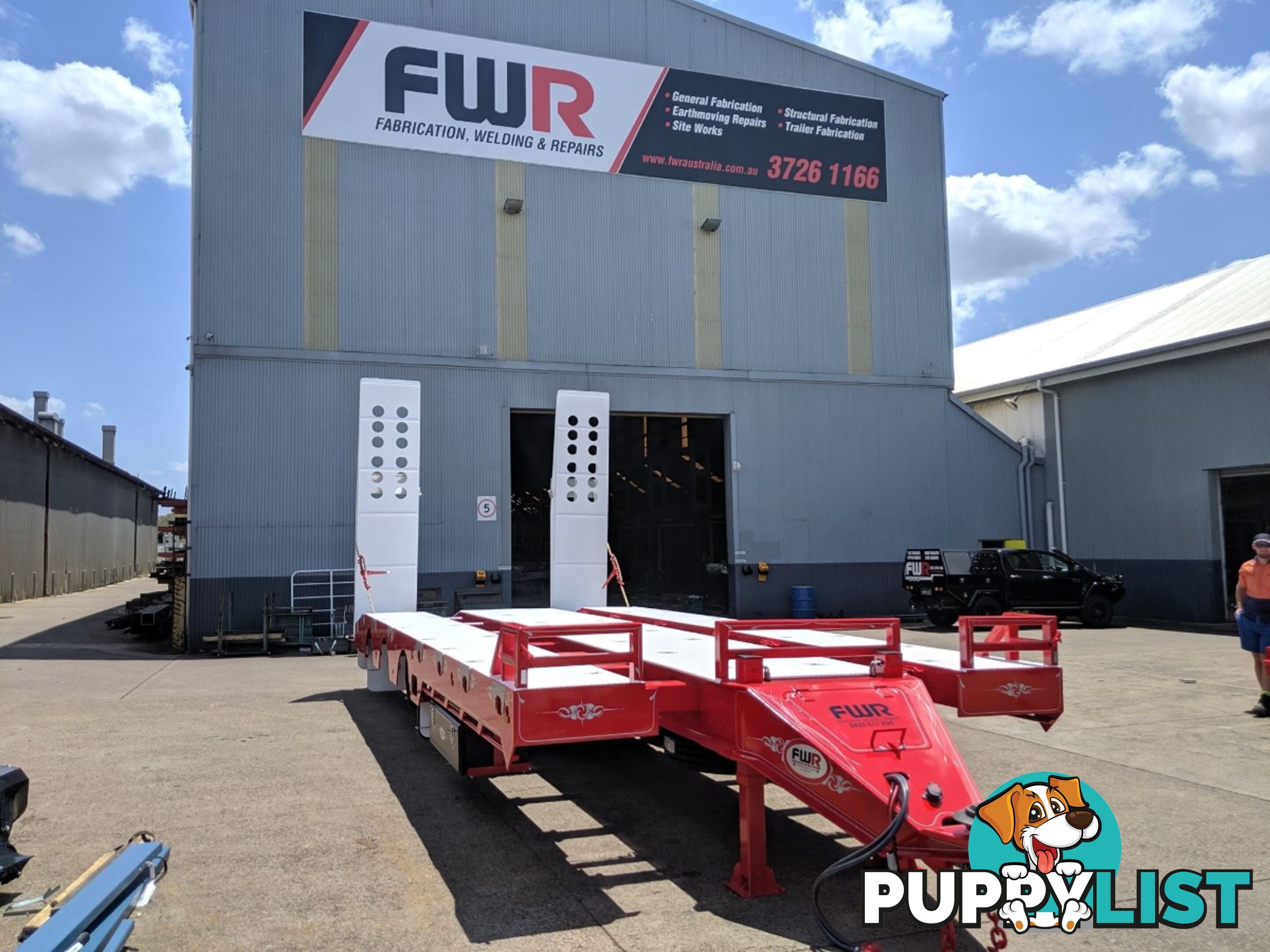 NEW 2024 FWR ELITE Tri Axle Tag Trailer - Widener