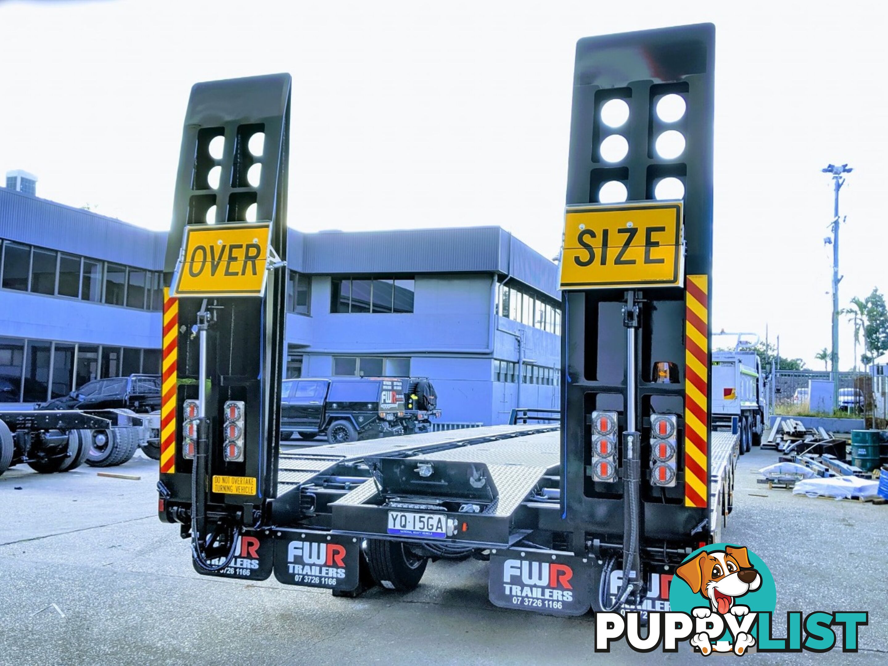 NEW 2024 FWR ELITE Tri Axle Tag Trailer - Widener