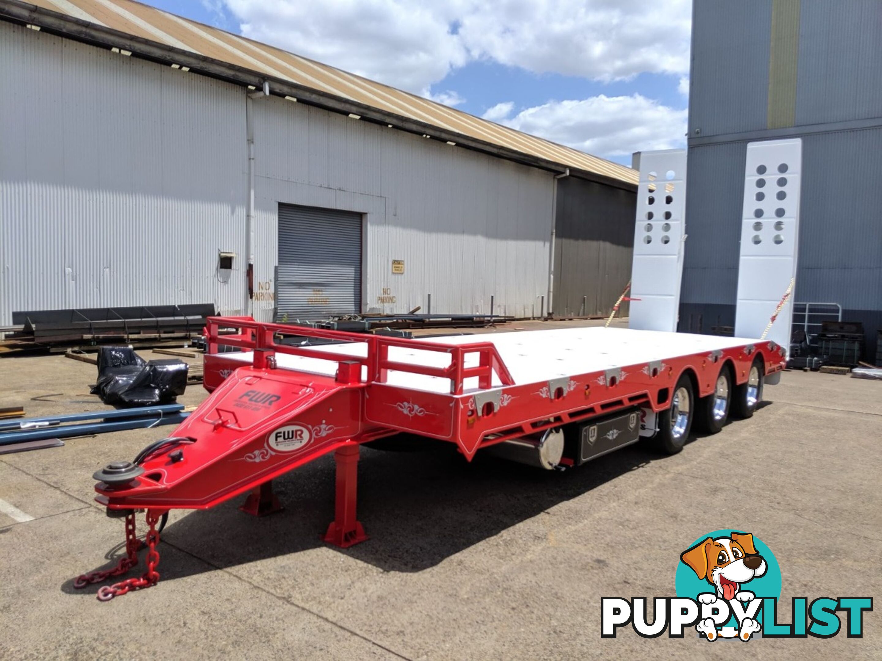 NEW 2024 FWR ELITE Tri Axle Tag Trailer - Widener