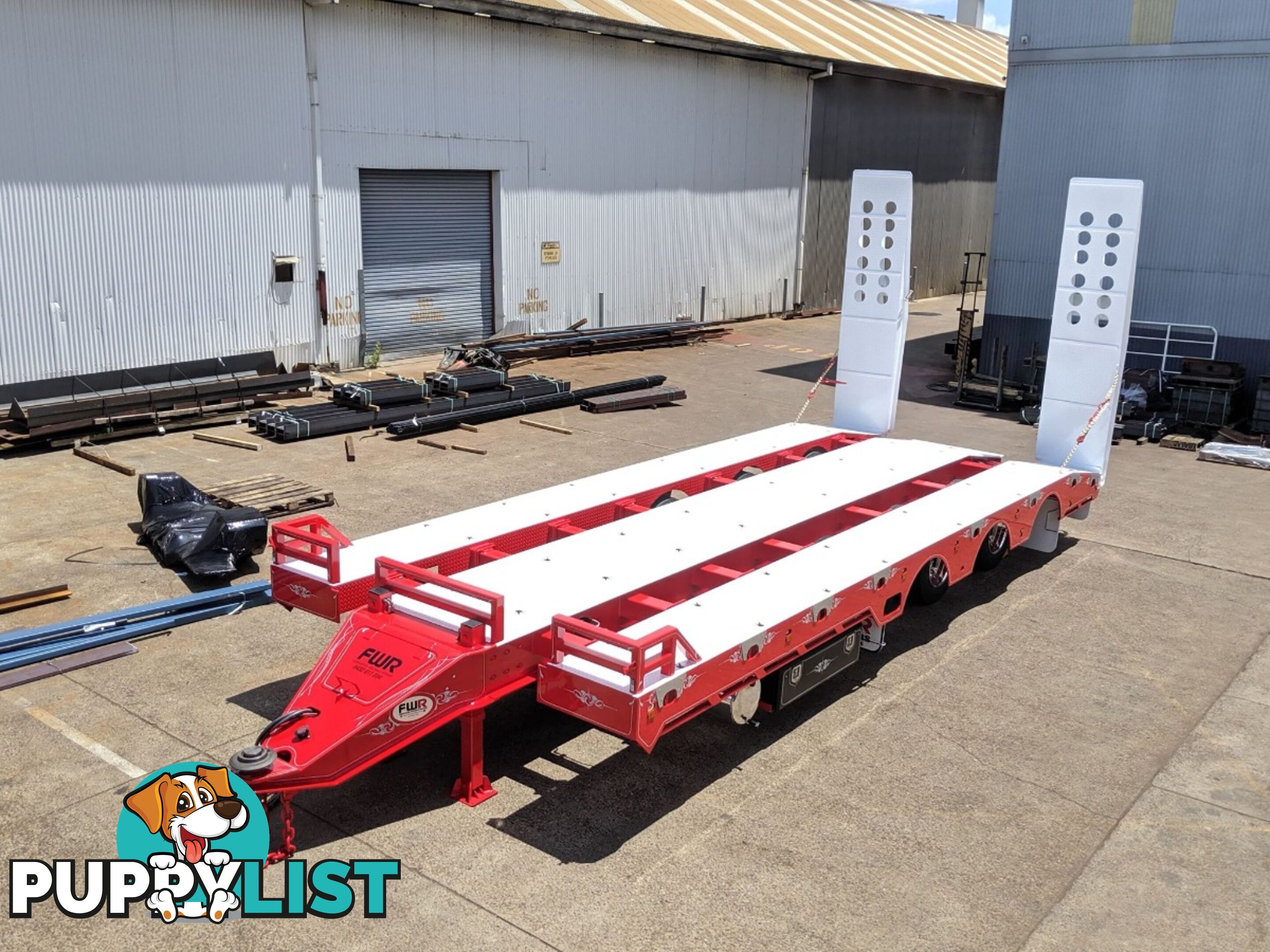 NEW 2024 FWR ELITE Tri Axle Tag Trailer - Widener