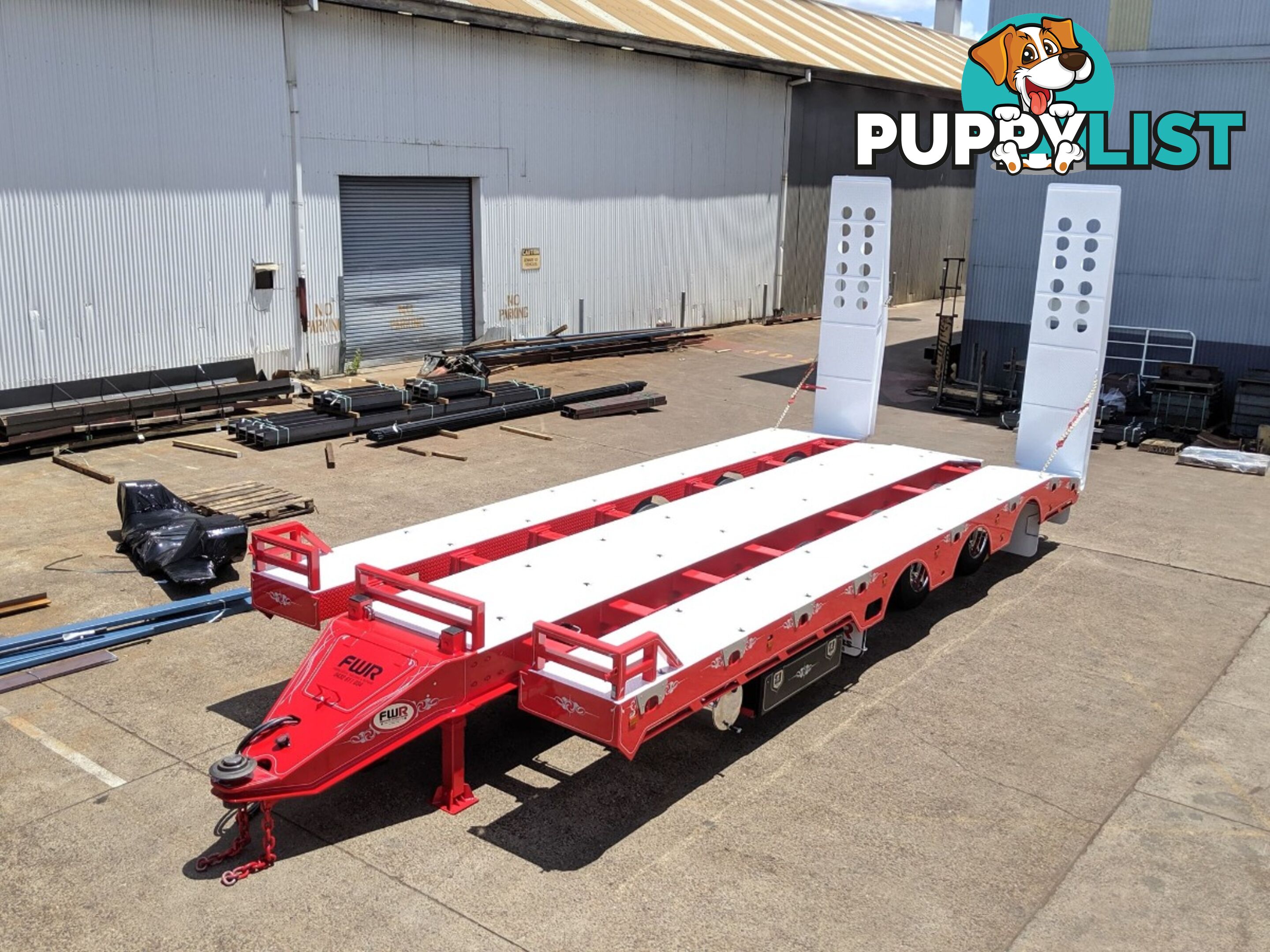 NEW 2024 FWR ELITE Tri Axle Tag Trailer - Widener