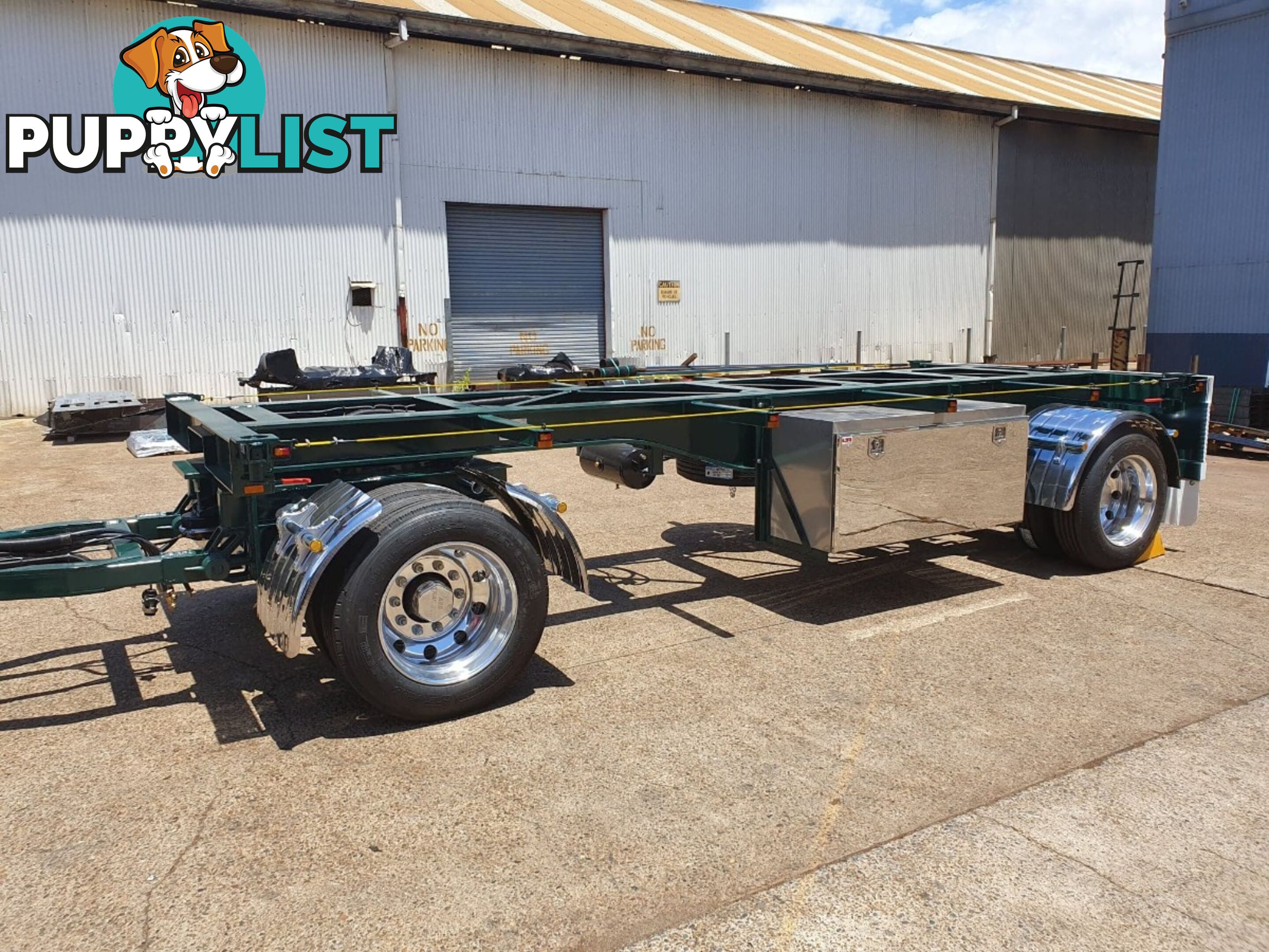 NEW 2024 FWR 2 Axle Dog Trailer, FD2 Air Bag