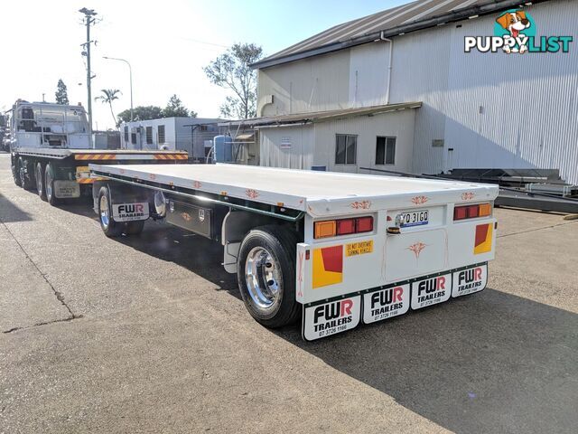 NEW 2024 FWR 2 Axle Dog Trailer, FD2 Air Bag