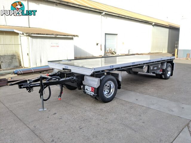 NEW 2024 FWR 2 Axle Dog Trailer, FD2 Air Bag