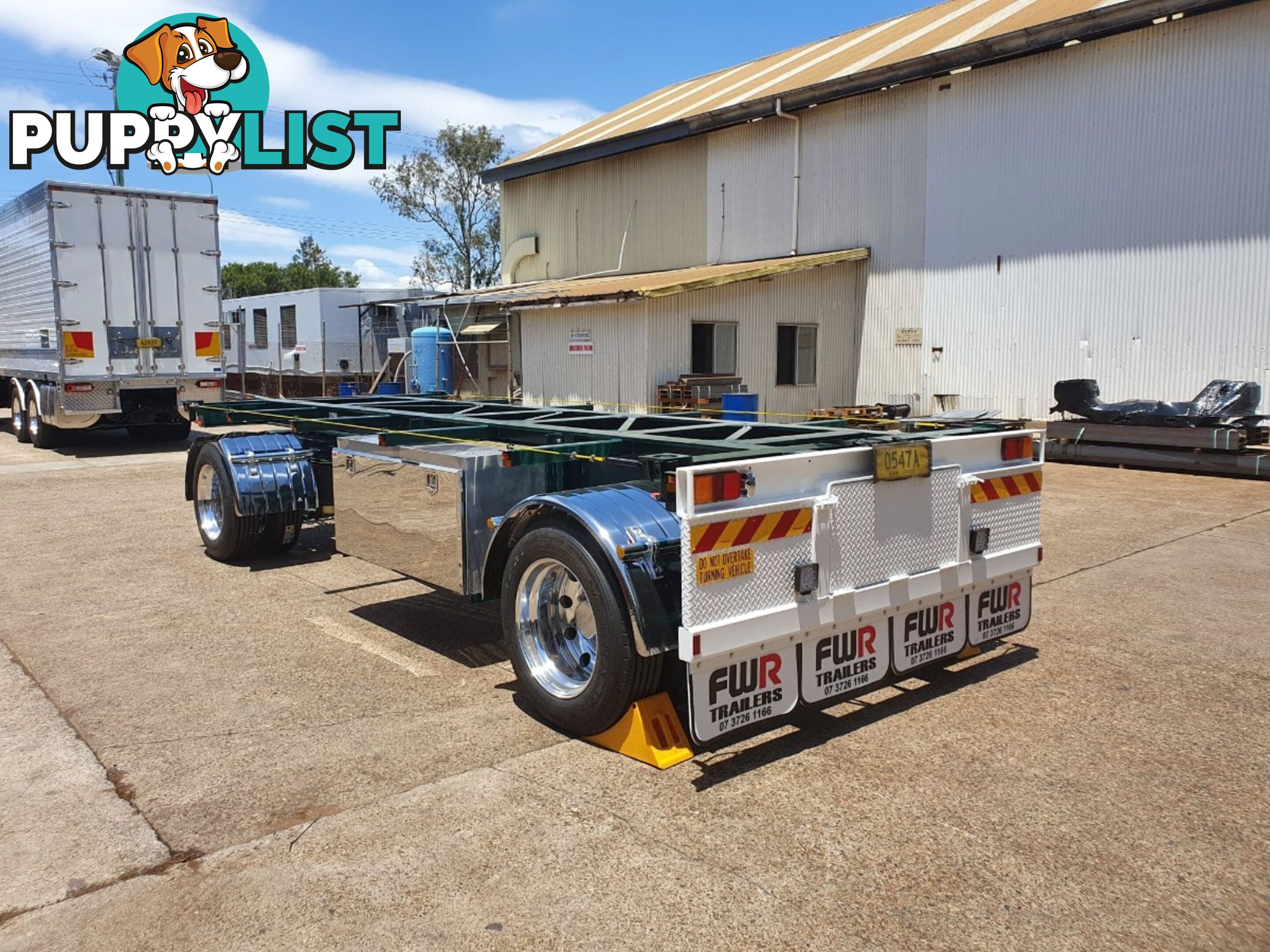 NEW 2024 FWR 2 Axle Dog Trailer, FD2 Air Bag