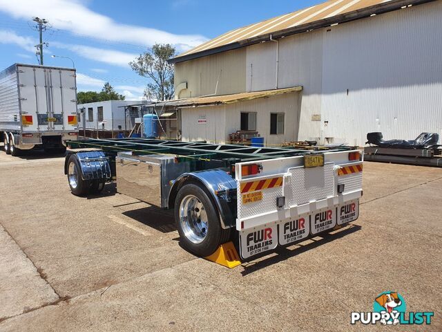 NEW 2024 FWR 2 Axle Dog Trailer, FD2 Air Bag