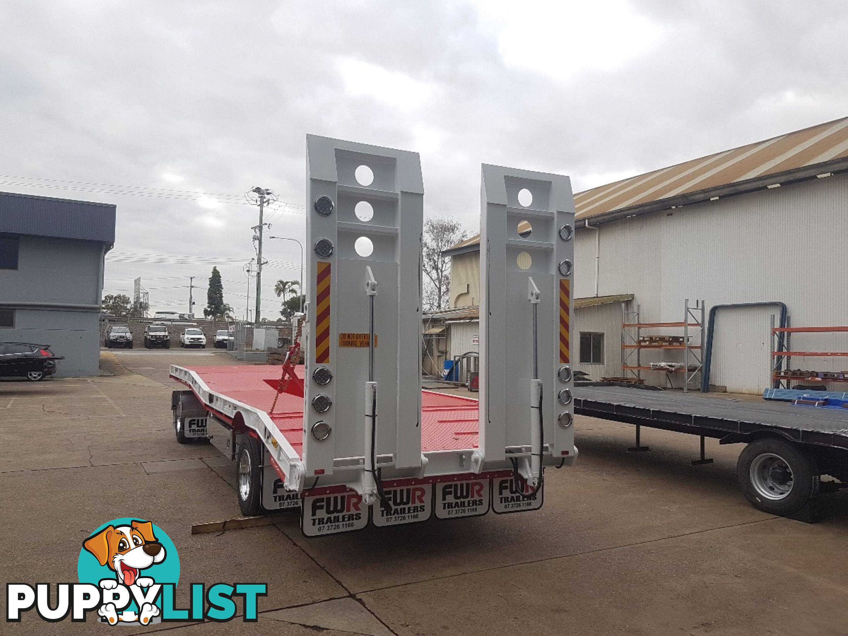 NEW 2024 FWR 2 Axle Dog Trailer, FD2 Air Bag