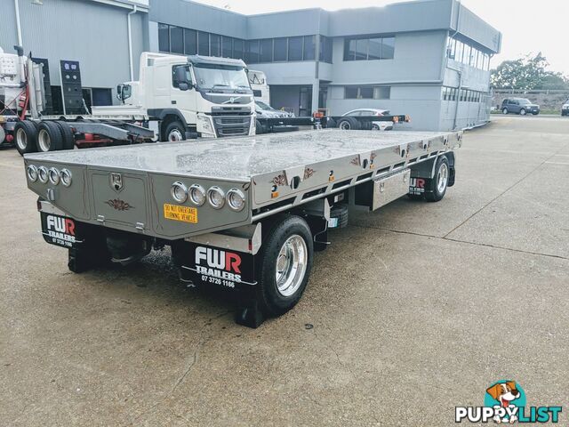 NEW 2024 FWR 2 Axle Dog Trailer, FD2 Air Bag