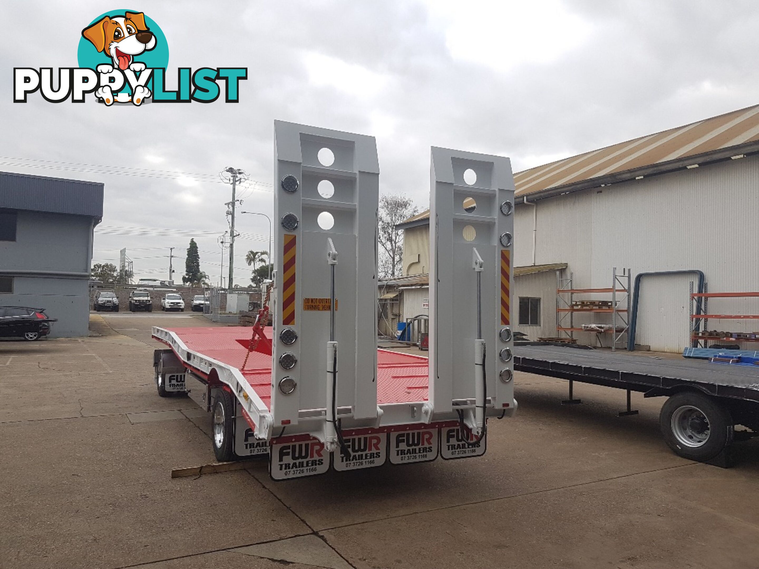 NEW 2024 FWR 2 Axle Dog Trailer, FD2 Air Bag