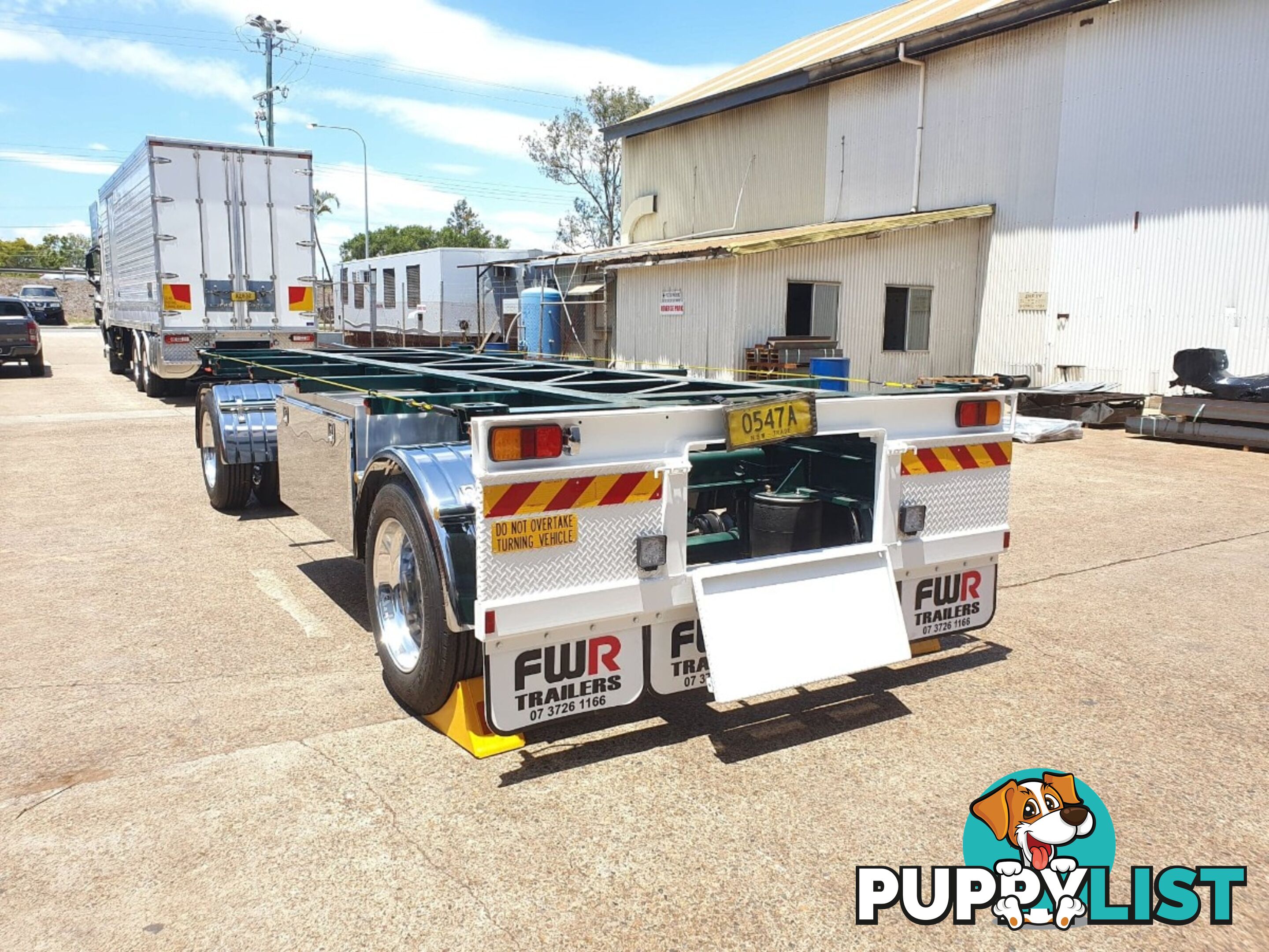 NEW 2024 FWR 2 Axle Dog Trailer, FD2 Air Bag