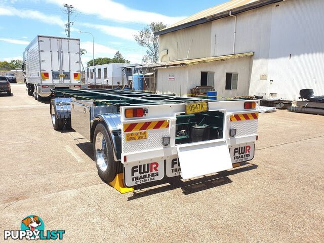 NEW 2024 FWR 2 Axle Dog Trailer, FD2 Air Bag