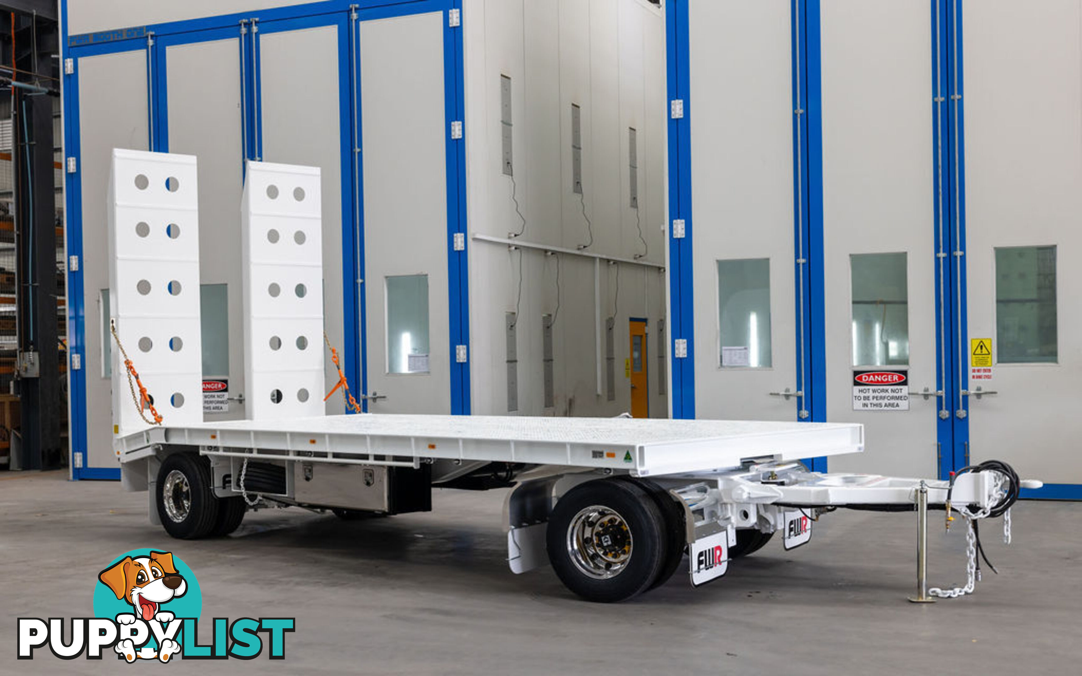 NEW 2025 FWR 2 Axle Dog Trailer, FD2 Air Bag