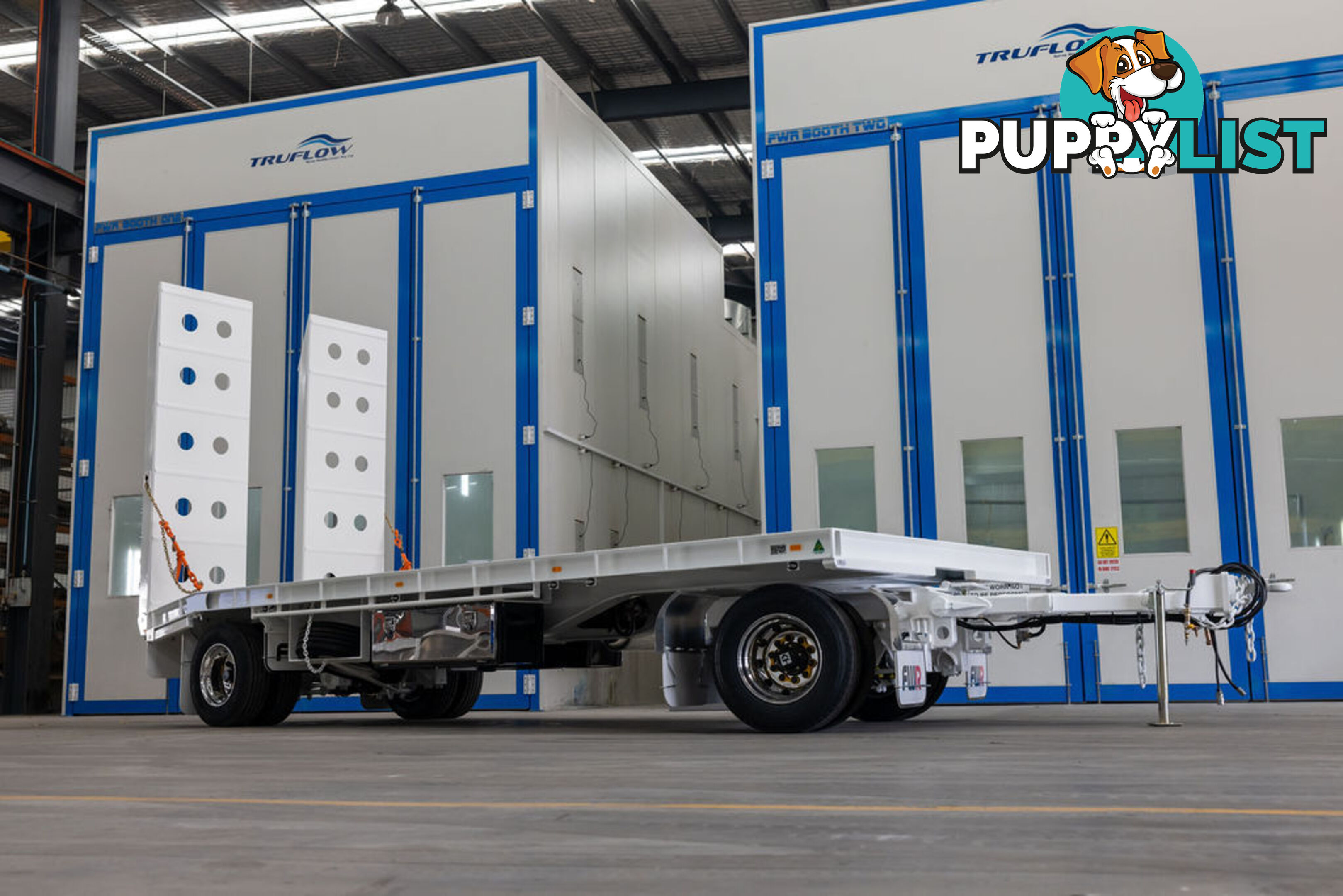 NEW 2025 FWR 2 Axle Dog Trailer, FD2 Air Bag