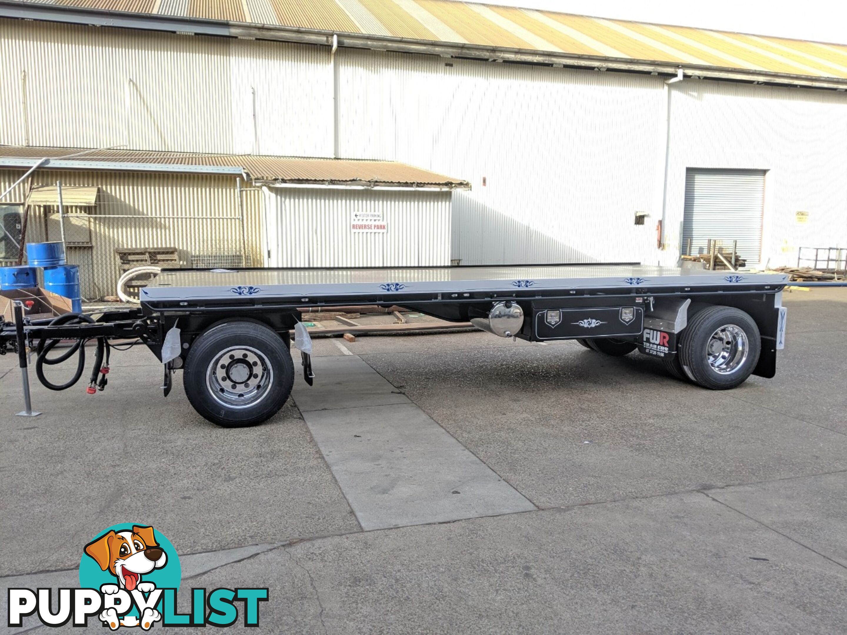 NEW 2024 FWR 2 Axle Dog Trailer, FD2 Air Bag