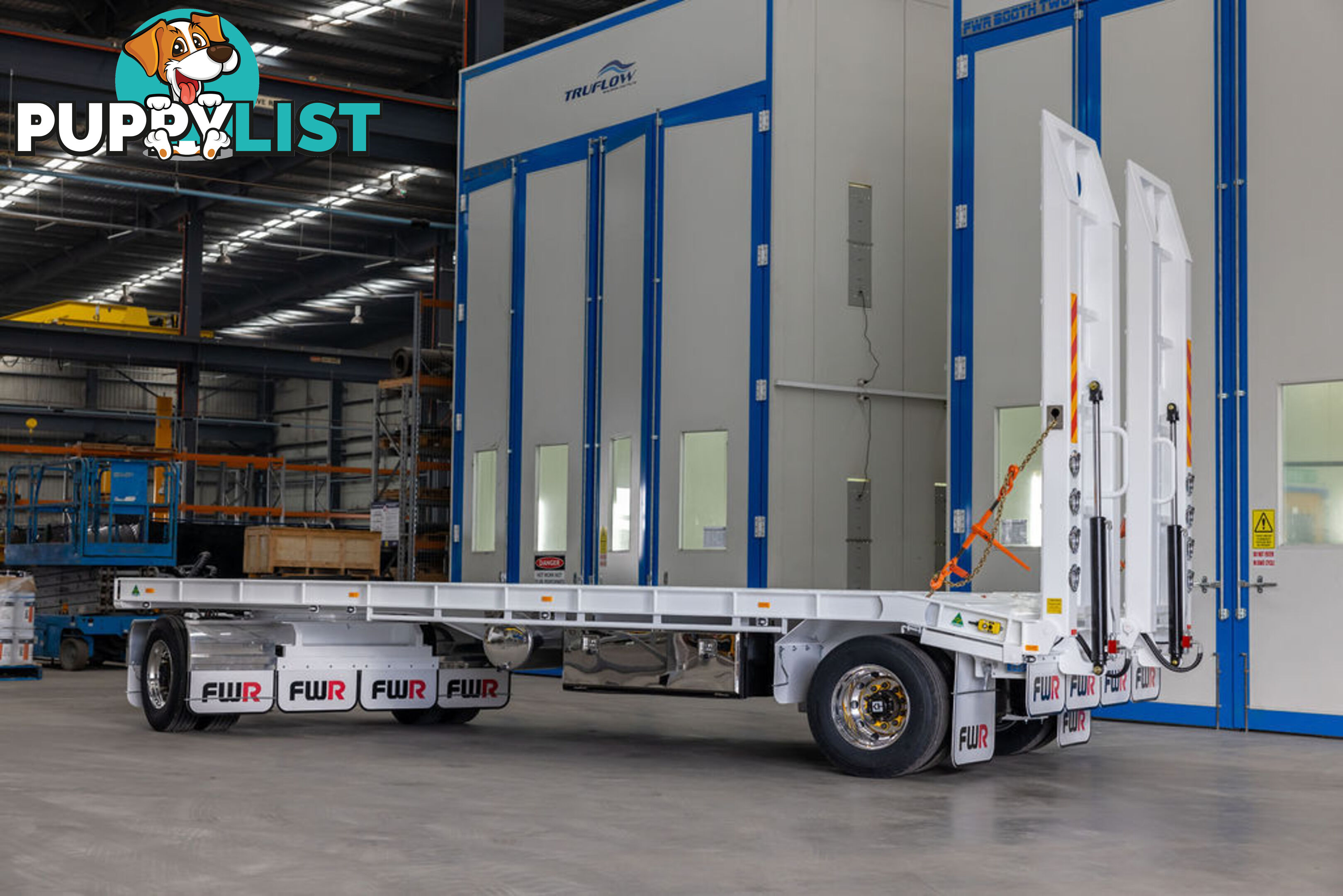 NEW 2025 FWR 2 Axle Dog Trailer, FD2 Air Bag