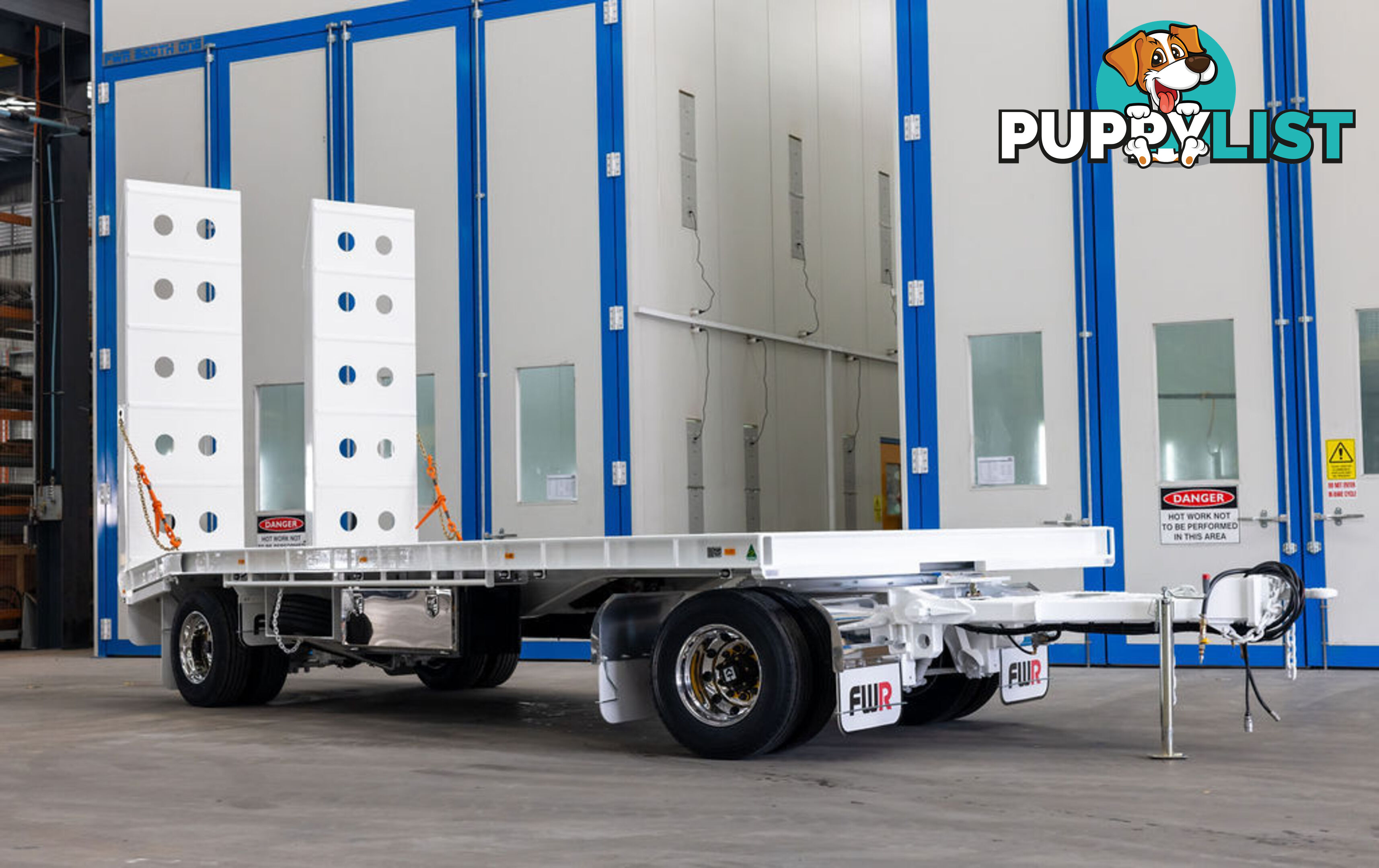NEW 2025 FWR 2 Axle Dog Trailer, FD2 Air Bag