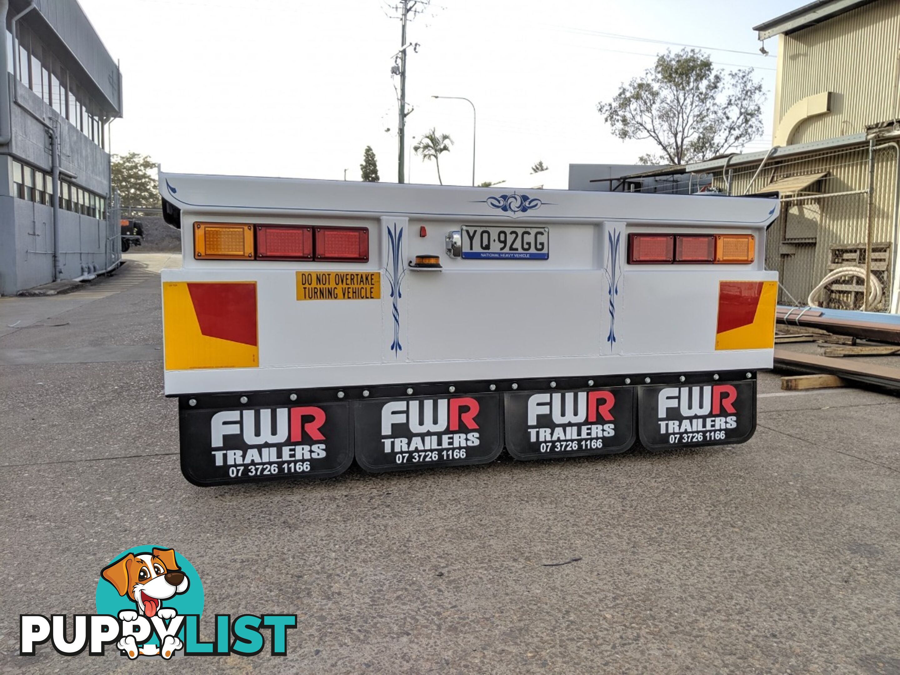 NEW 2024 FWR 2 Axle Dog Trailer, FD2 Air Bag