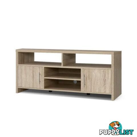 Tv Cabinet Entertainment Unit Stand Storage Shelf Sideboard 140 Cm Oak - Artiss - 9355720084788